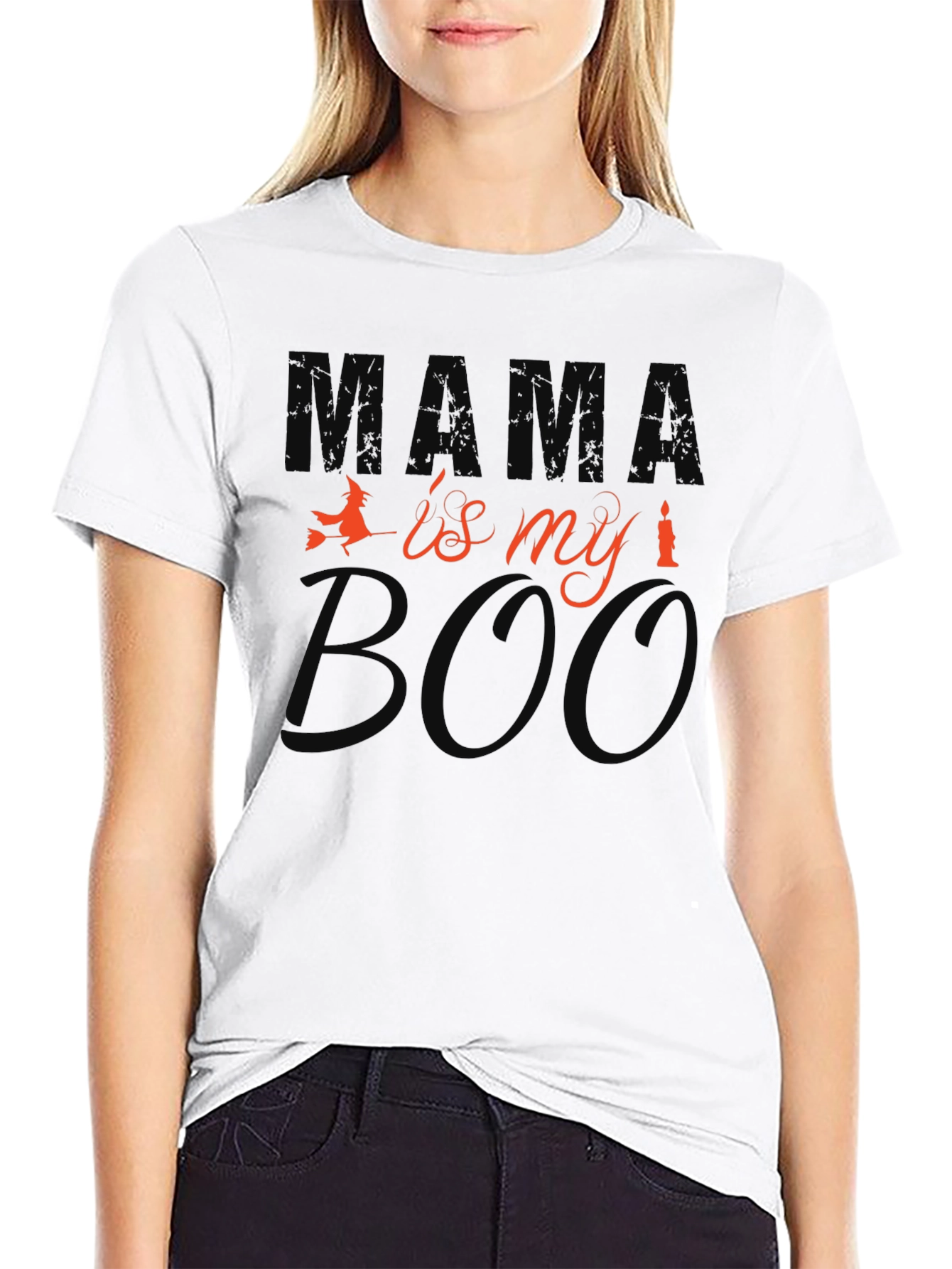 Mama Is My Boo T-Shirt - Halloween