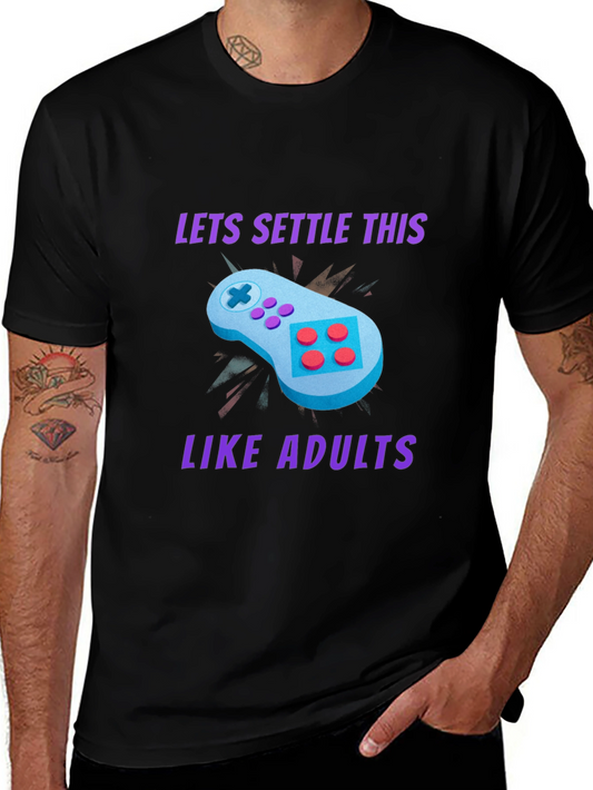 Gamer T-Shirt - Settle This Like Adults