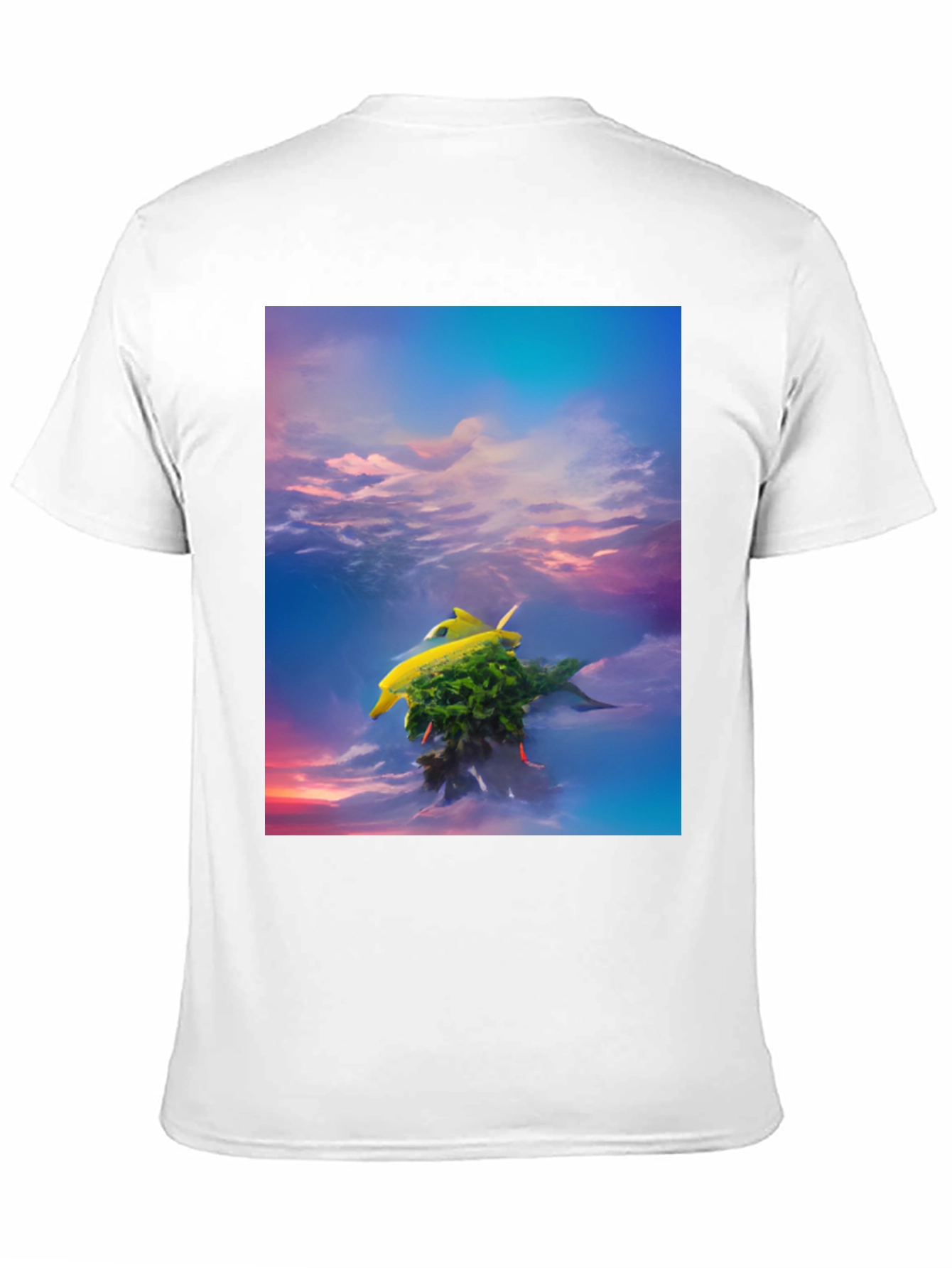 Surreal Banana Fish T-Shirt - Unique Art Tee