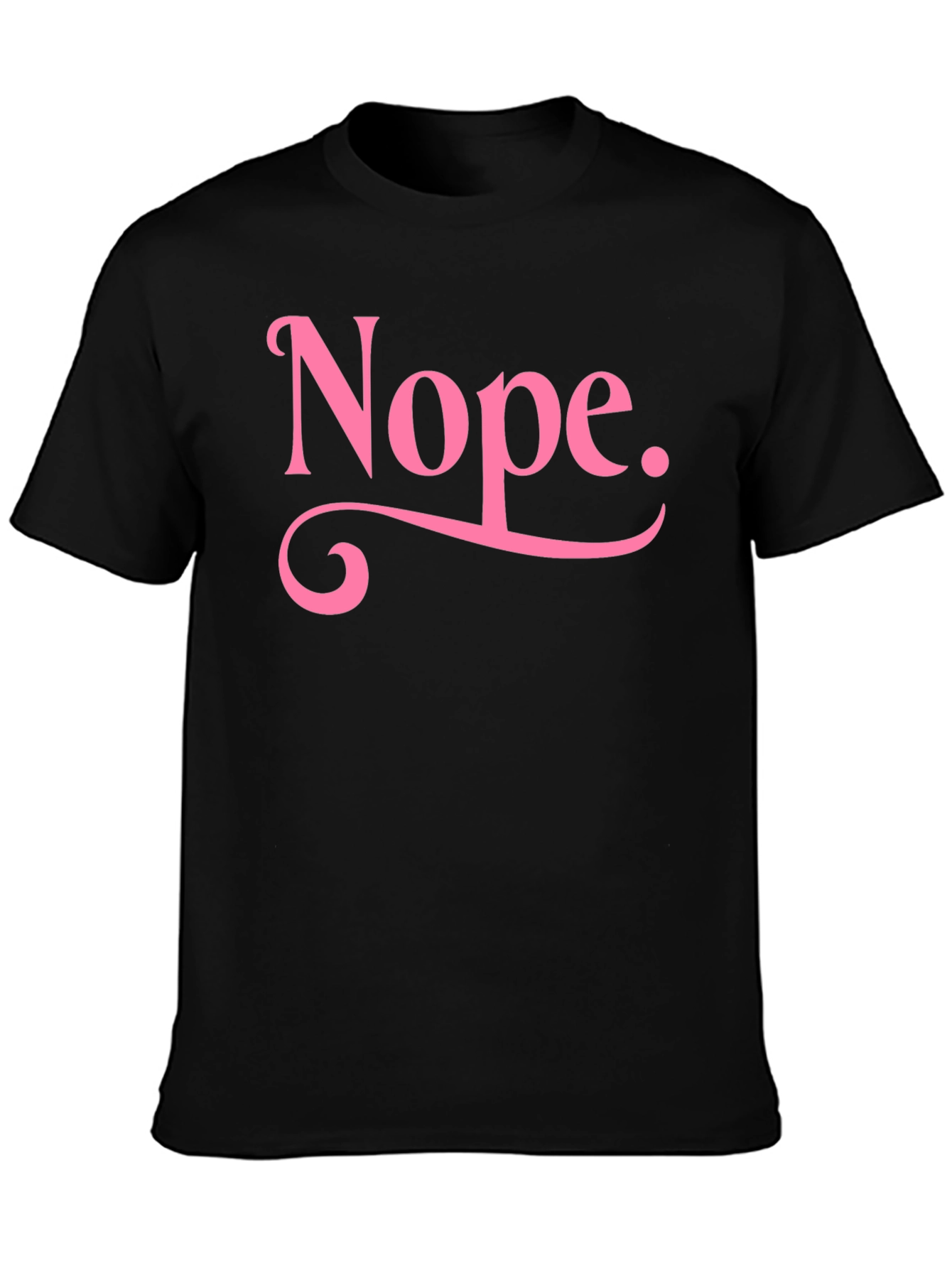 Nope Graphic Tee - Trendy Casual Wear