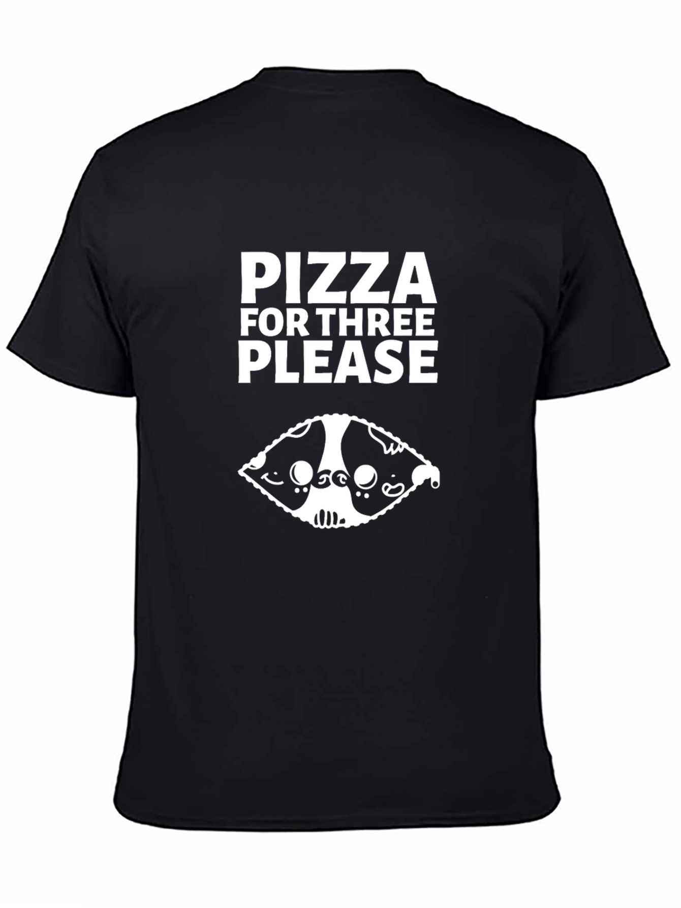 Pizza For Three Please Graphic T-Shirt