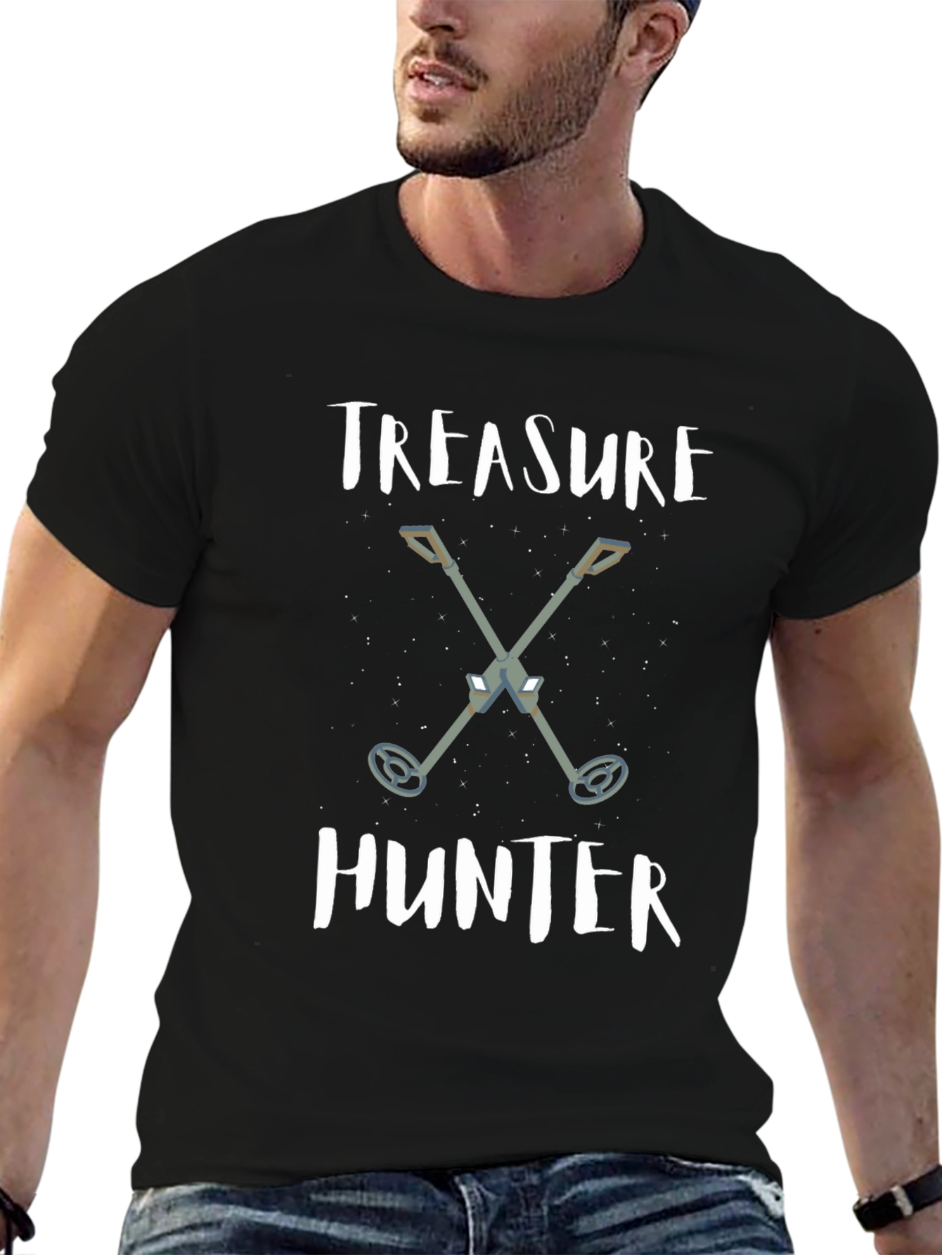 Treasure Hunter T-Shirt Metal Detecting Tee