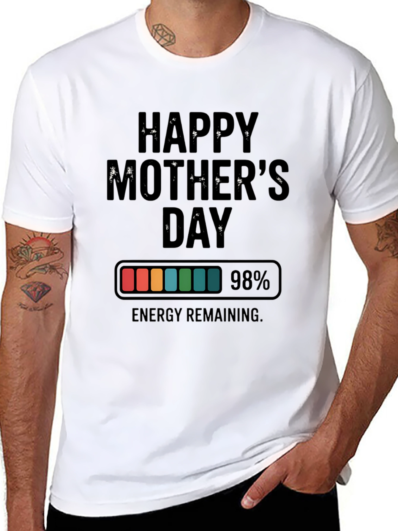 Happy Mothers Day 98% Energy T-Shirt