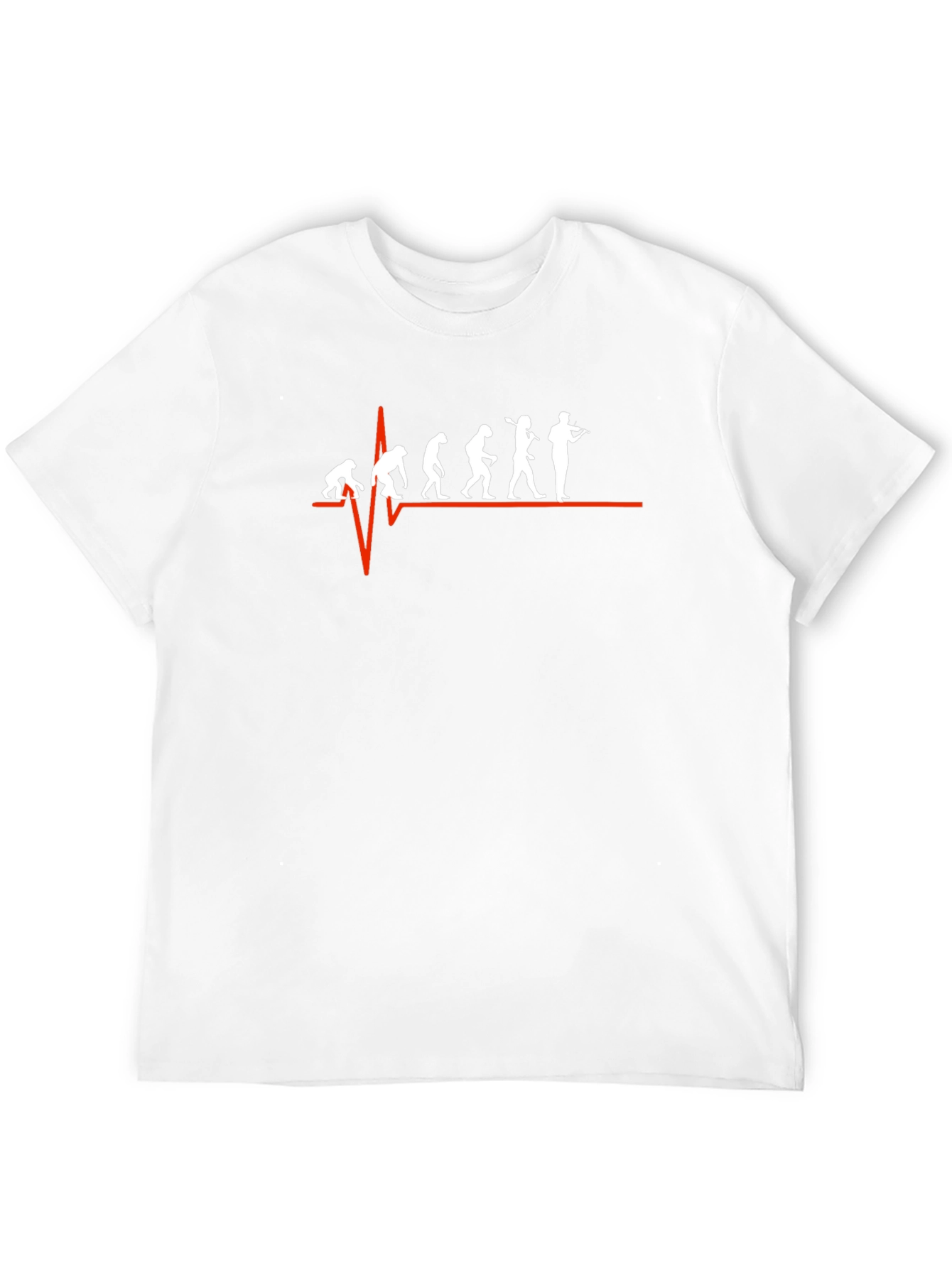 Evolution of Music T-Shirt - Musician Heartbeat Tee