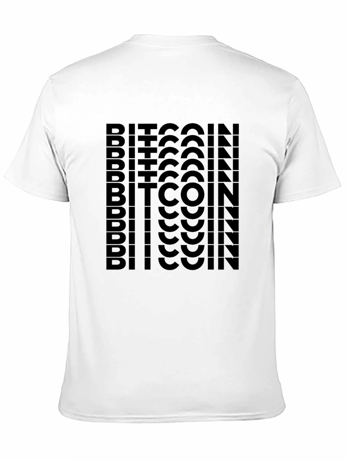 Bitcoin Crypto Black Graphic T-Shirt