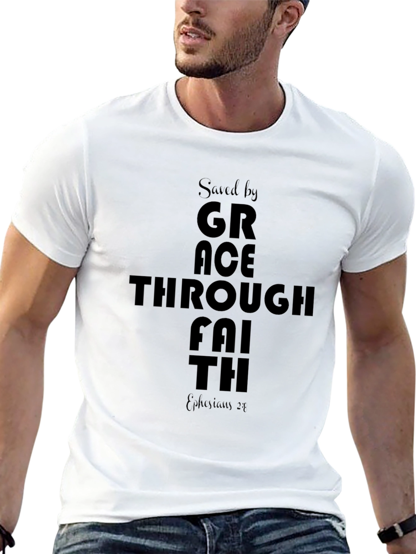 Saved by Grace Through Faith T-Shirt