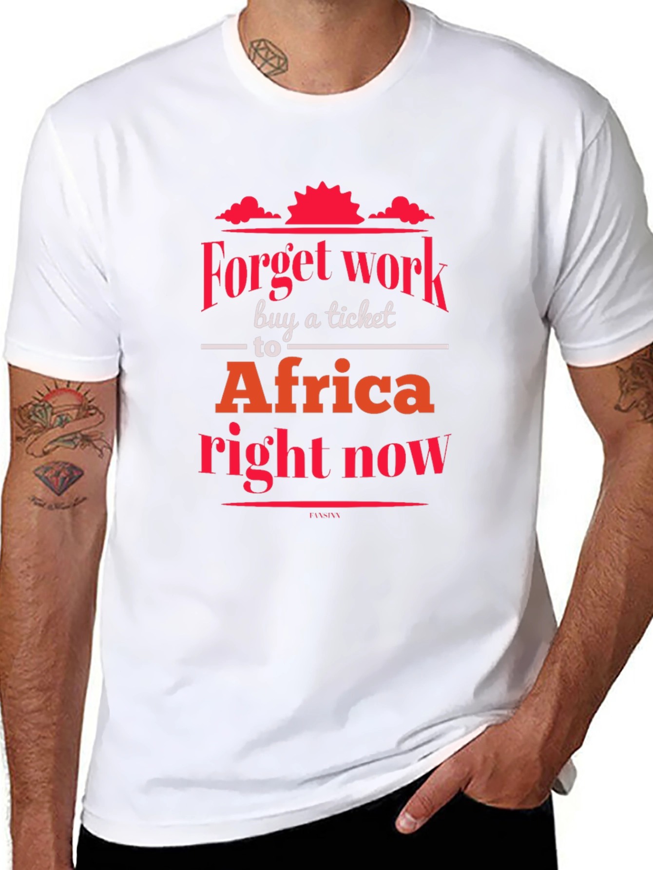 Forget Work Africa T-Shirt