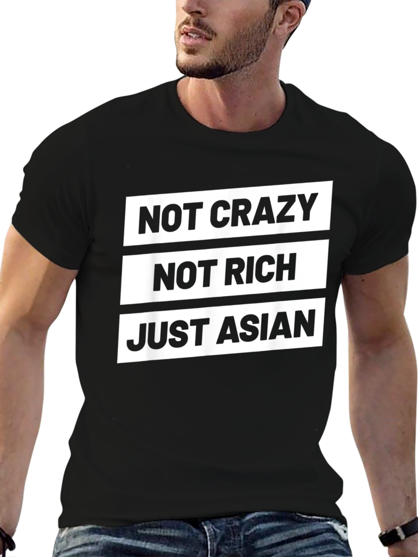 Funny Just Asian Graphic Tee