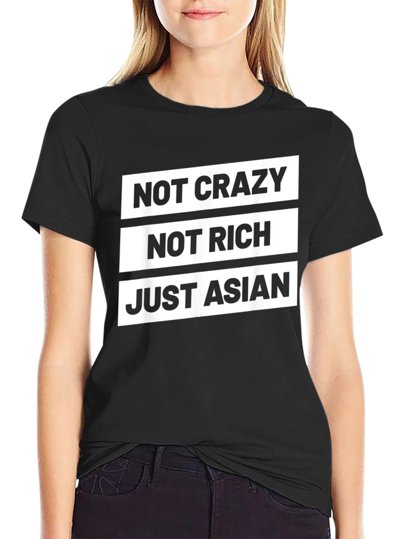 Funny Just Asian Graphic Tee