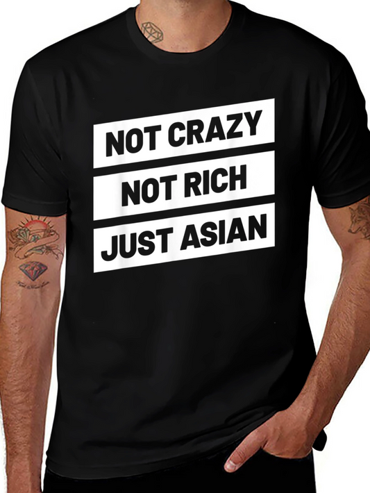 Funny Just Asian Graphic Tee