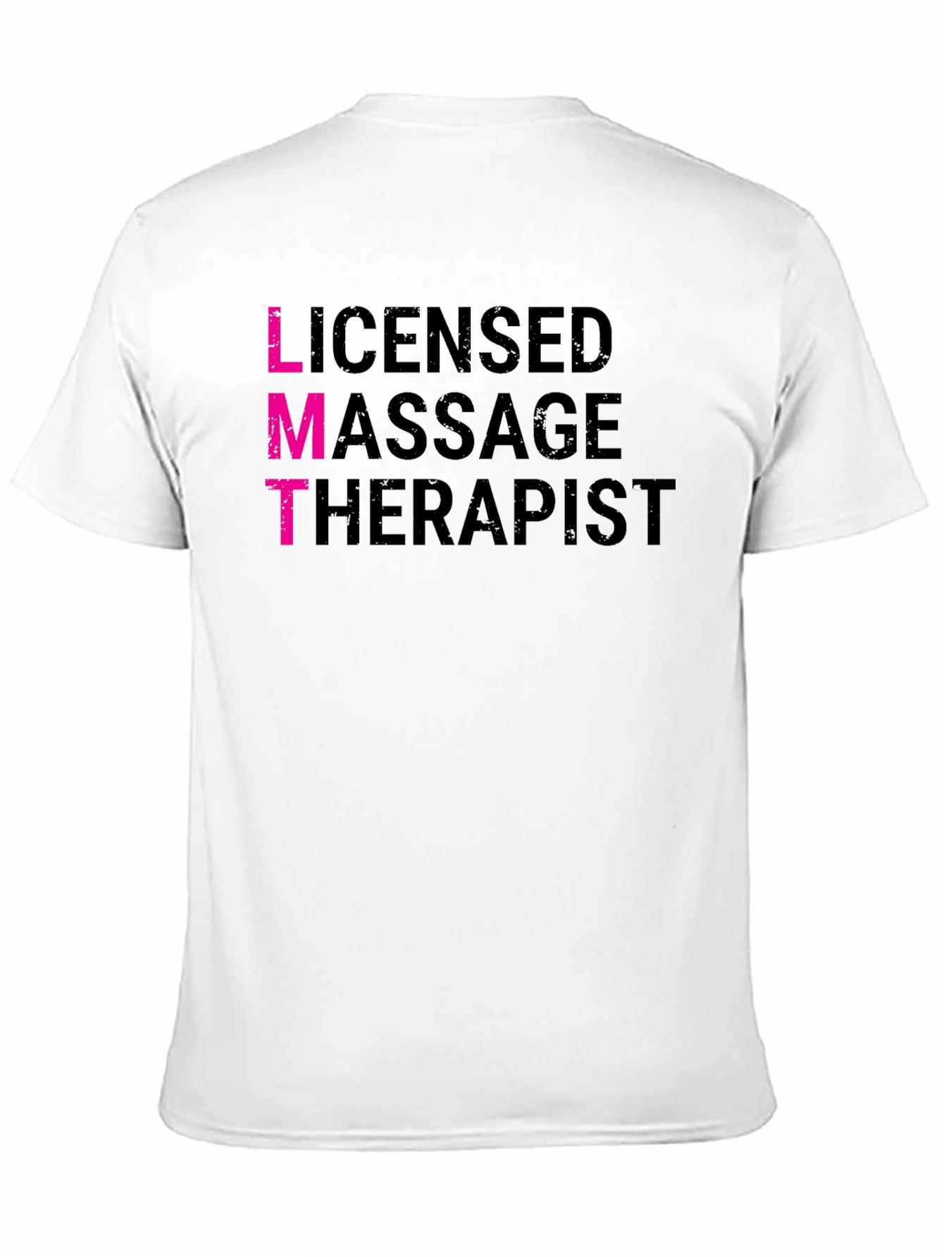 Licensed Massage Therapist LMT Black T-Shirt