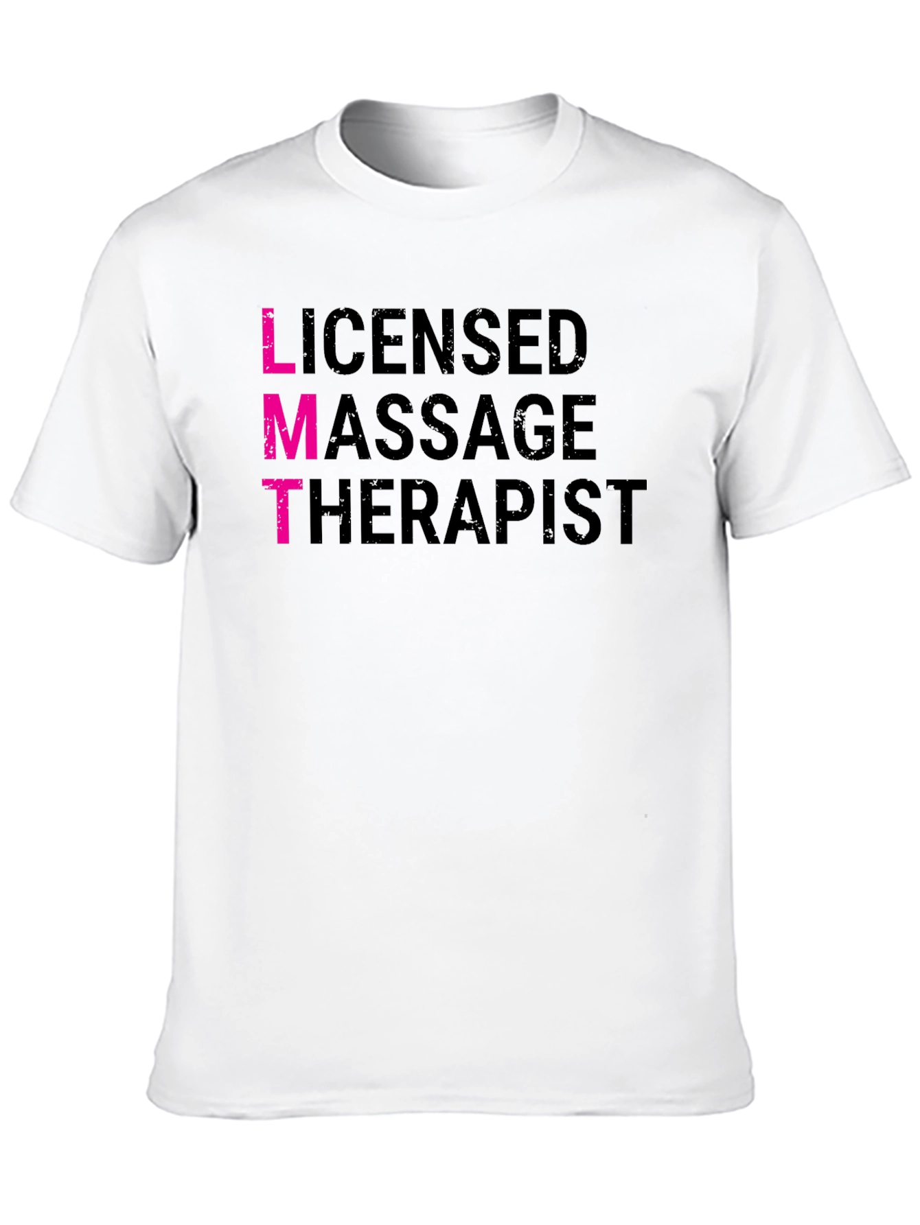 Licensed Massage Therapist LMT Black T-Shirt