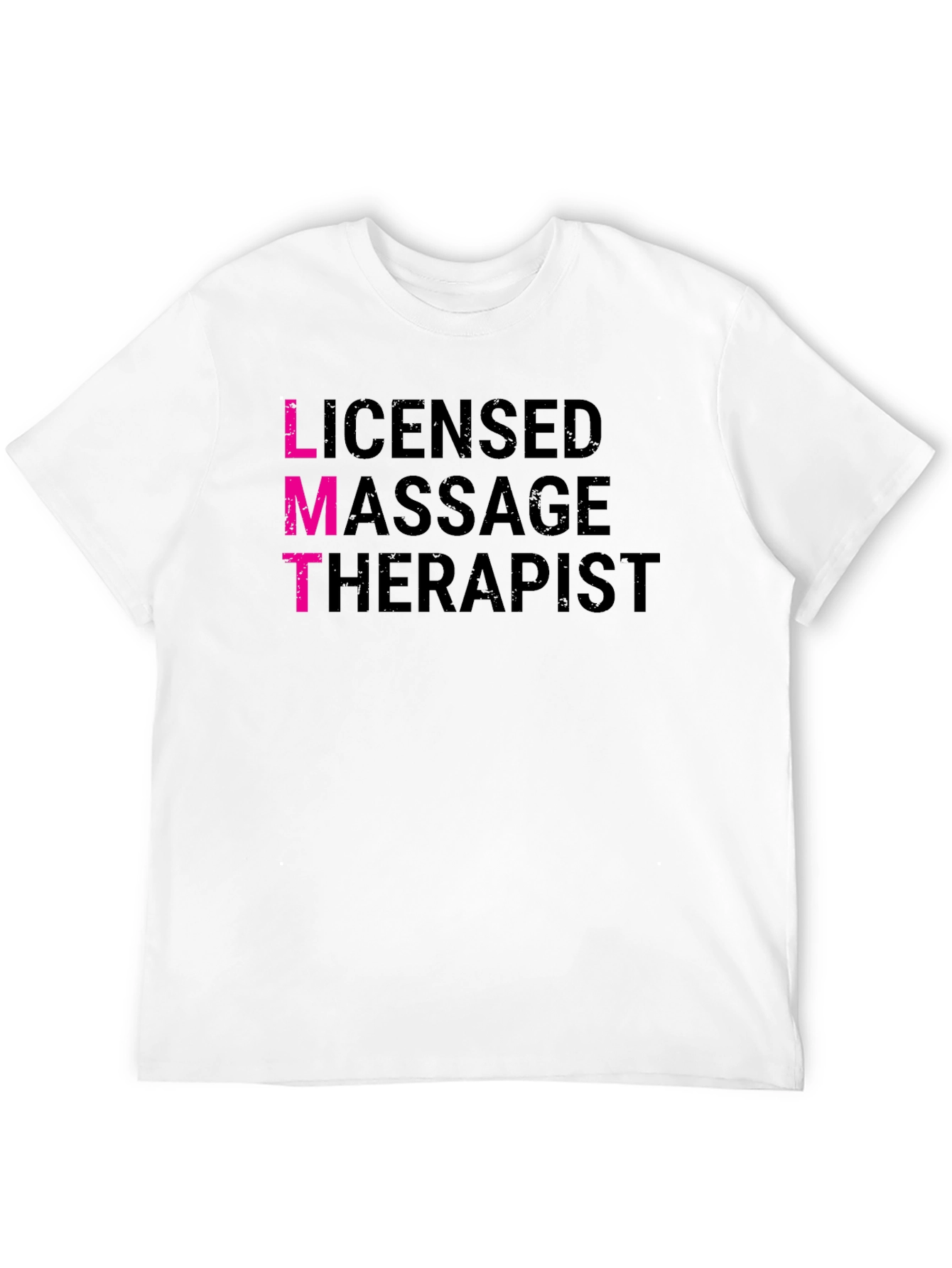 Licensed Massage Therapist LMT Black T-Shirt