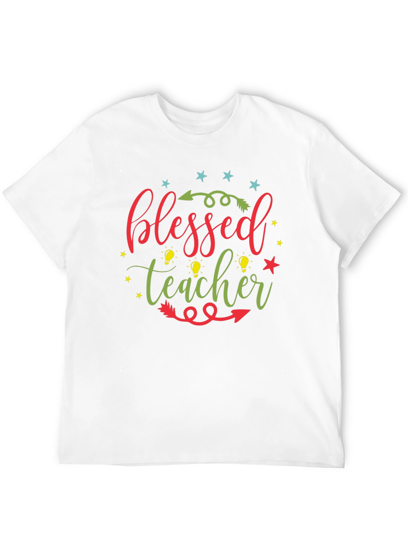 Blessed Teacher Graphic Tee - Unisex Crew Neck