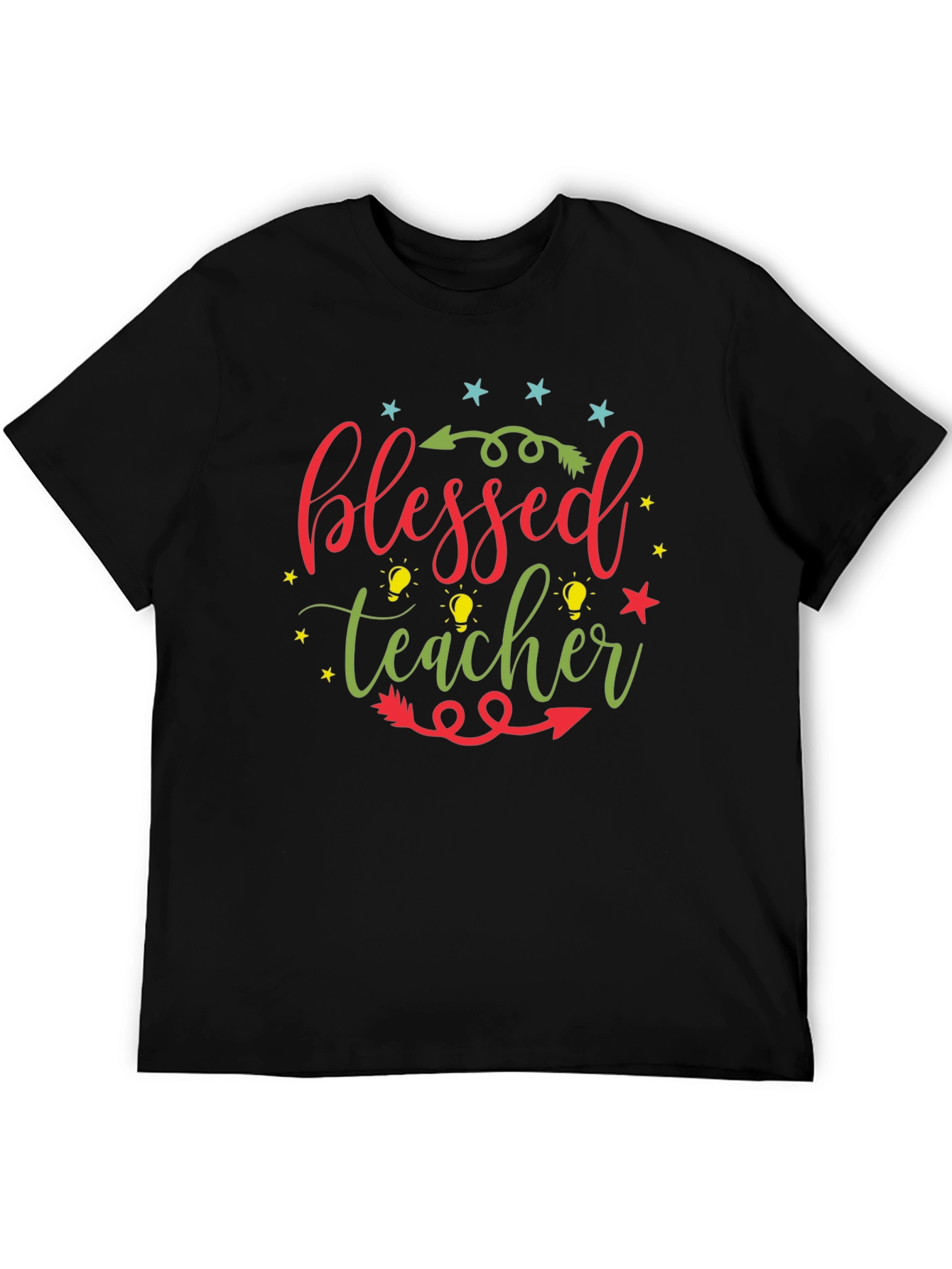 Blessed Teacher Graphic Tee - Unisex Crew Neck
