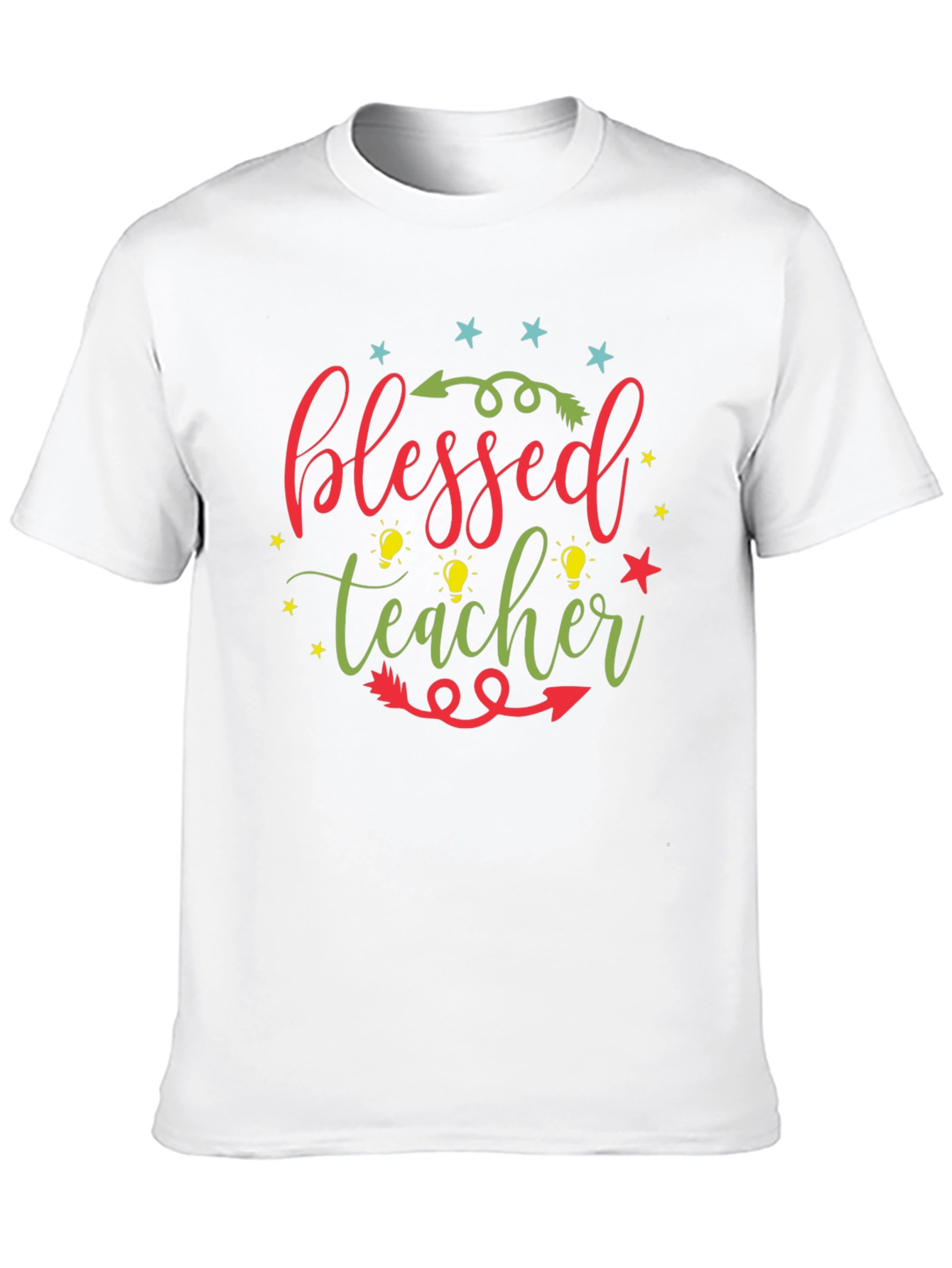 Blessed Teacher Graphic Tee - Unisex Crew Neck