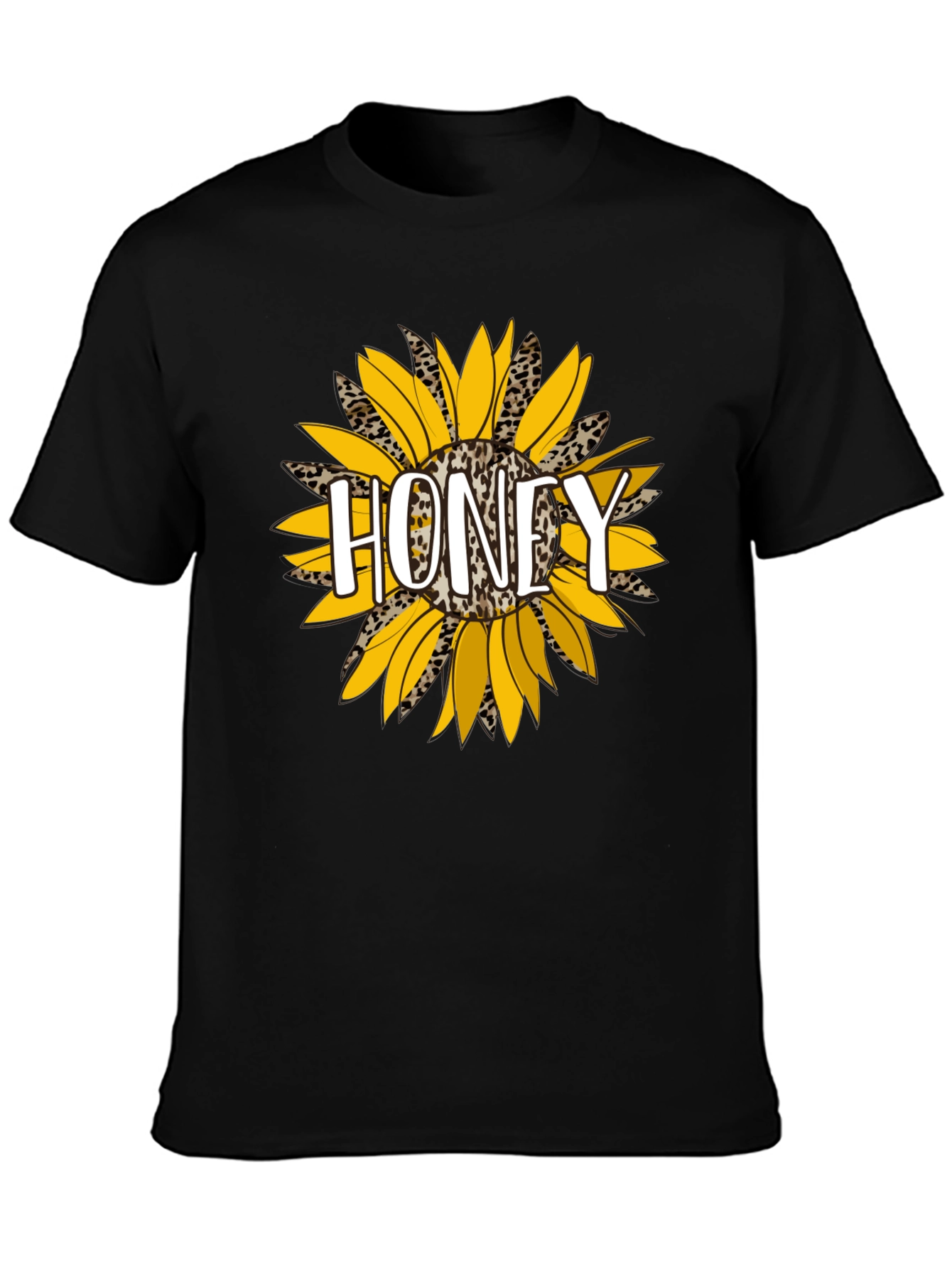Honey Sunflower Graphic T-Shirt