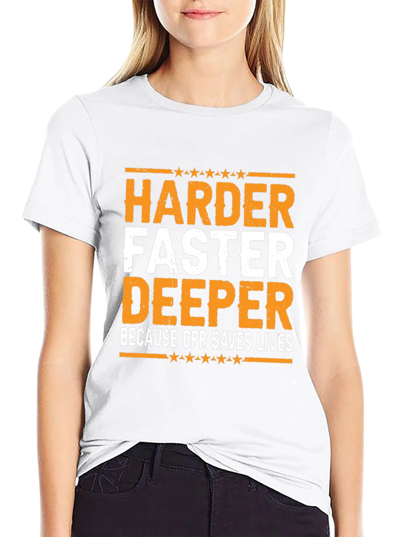 Harder Faster Deeper CPR T-Shirt