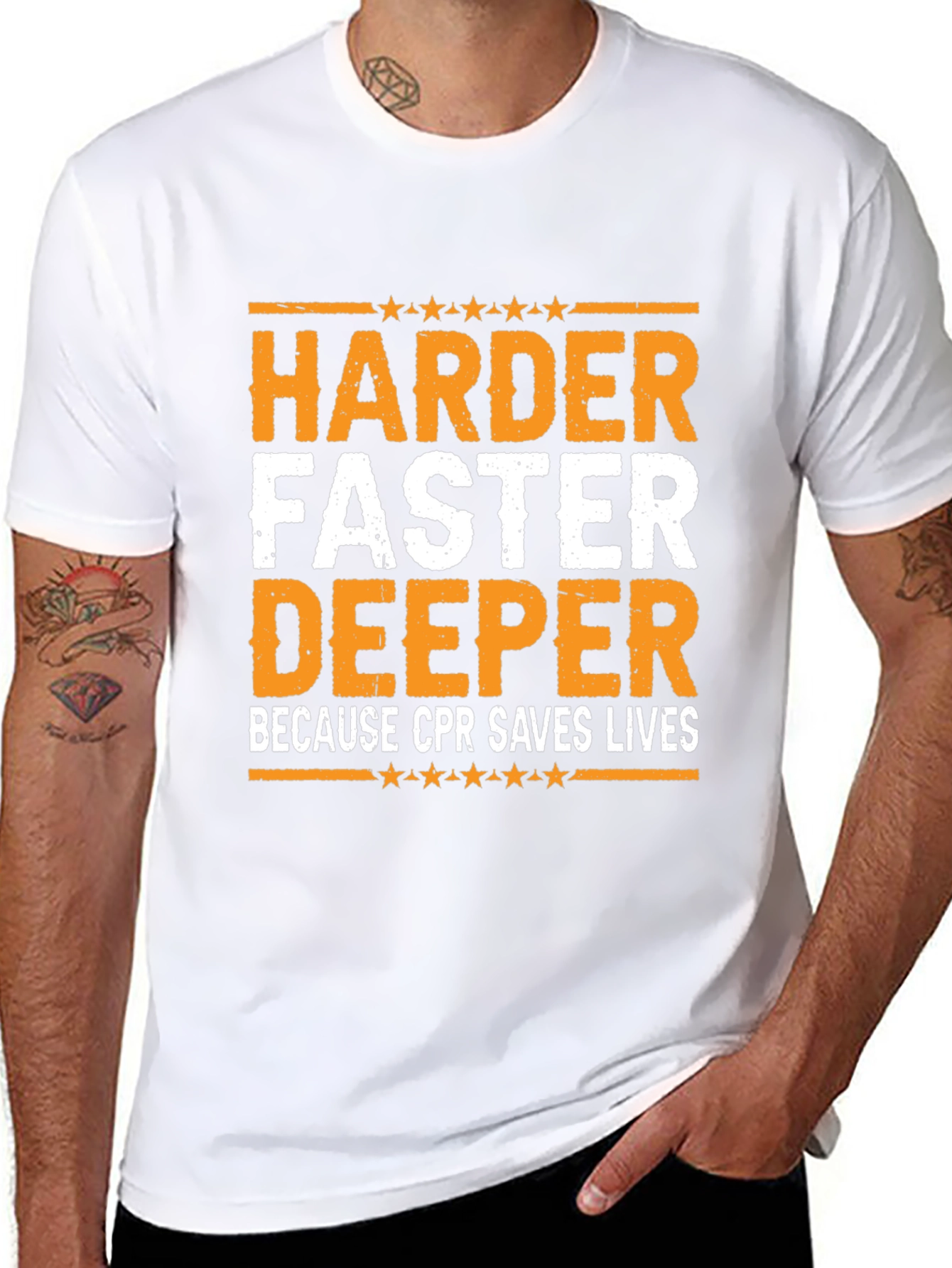 Harder Faster Deeper CPR T-Shirt