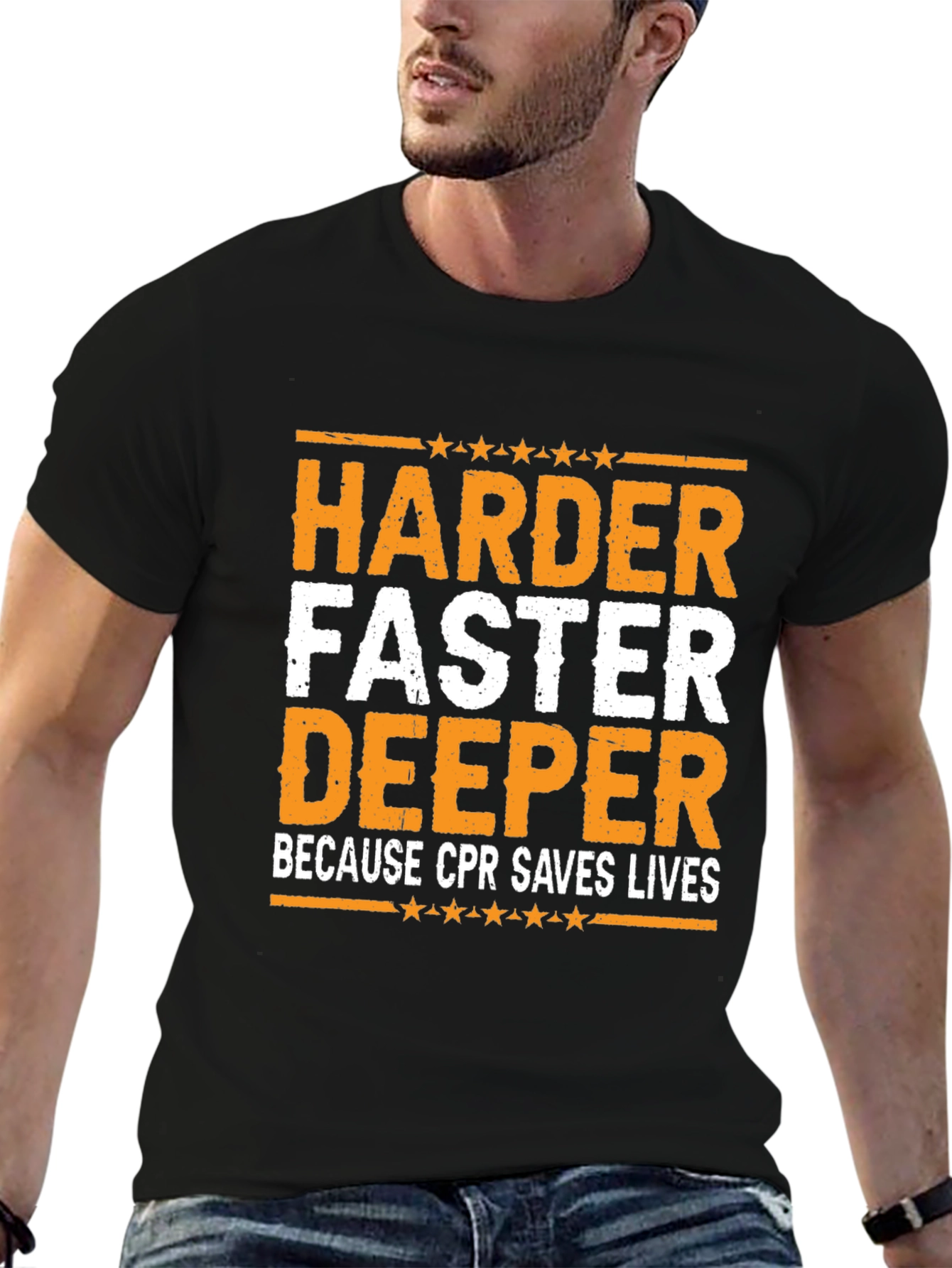 Harder Faster Deeper CPR T-Shirt