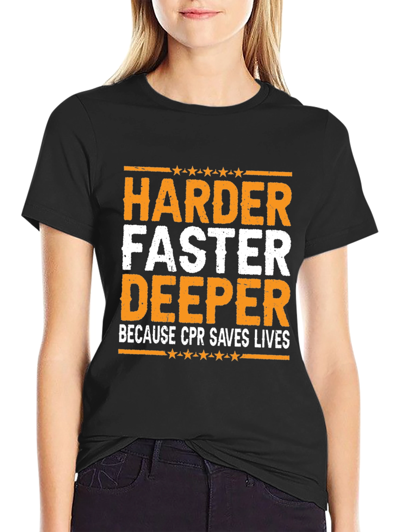 Harder Faster Deeper CPR T-Shirt