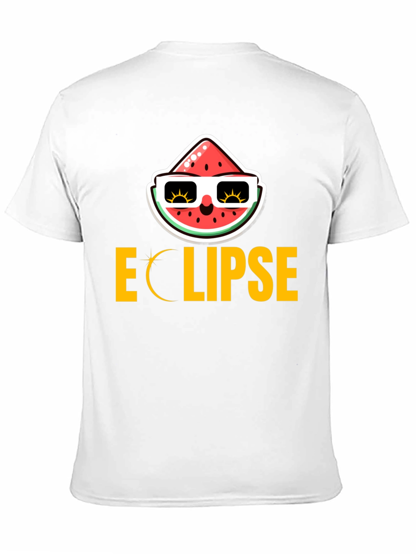 Eclipse Watermelon Graphic Tee - Cool Summer Vibes!