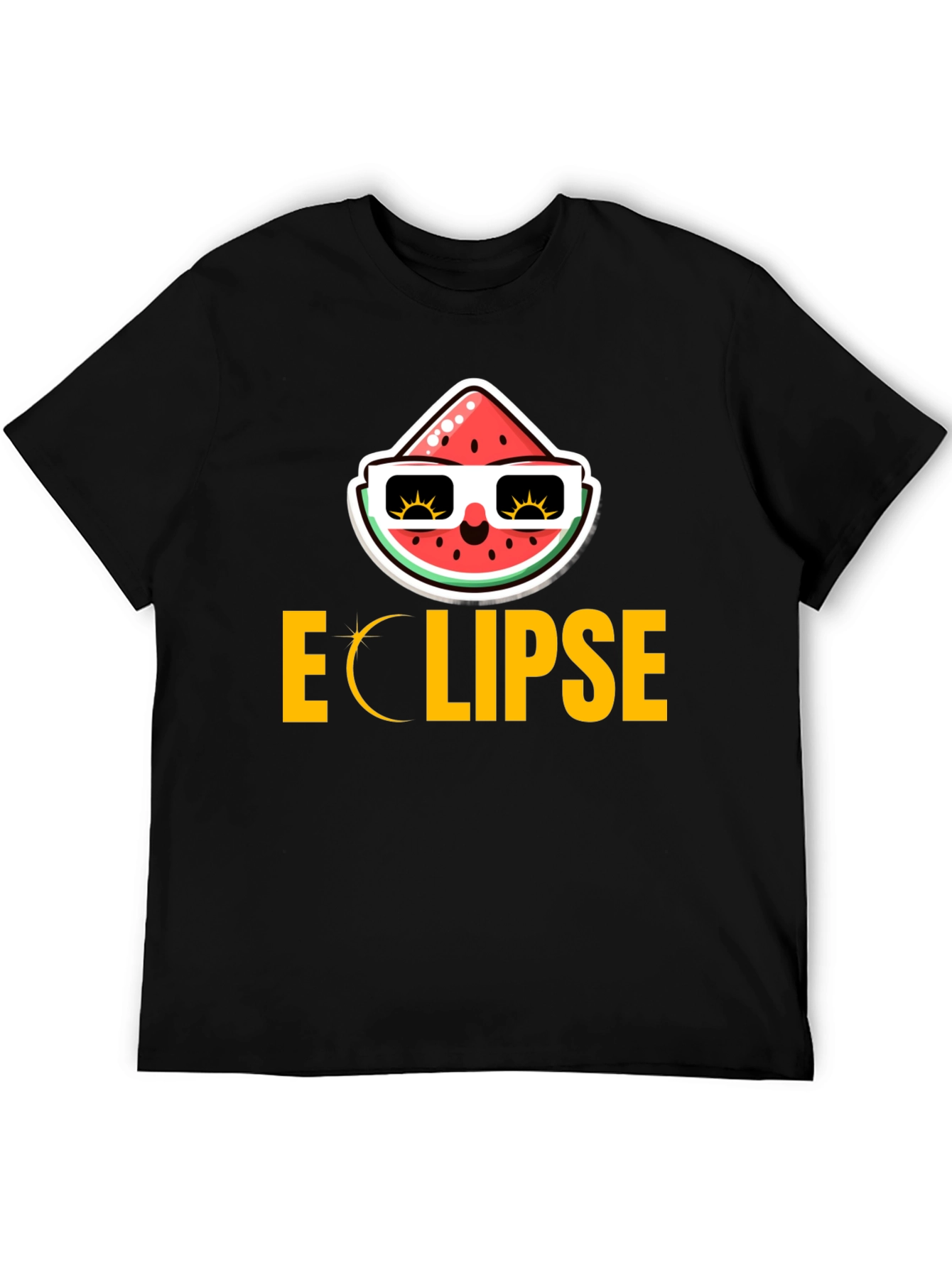 Eclipse Watermelon Graphic Tee - Cool Summer Vibes!