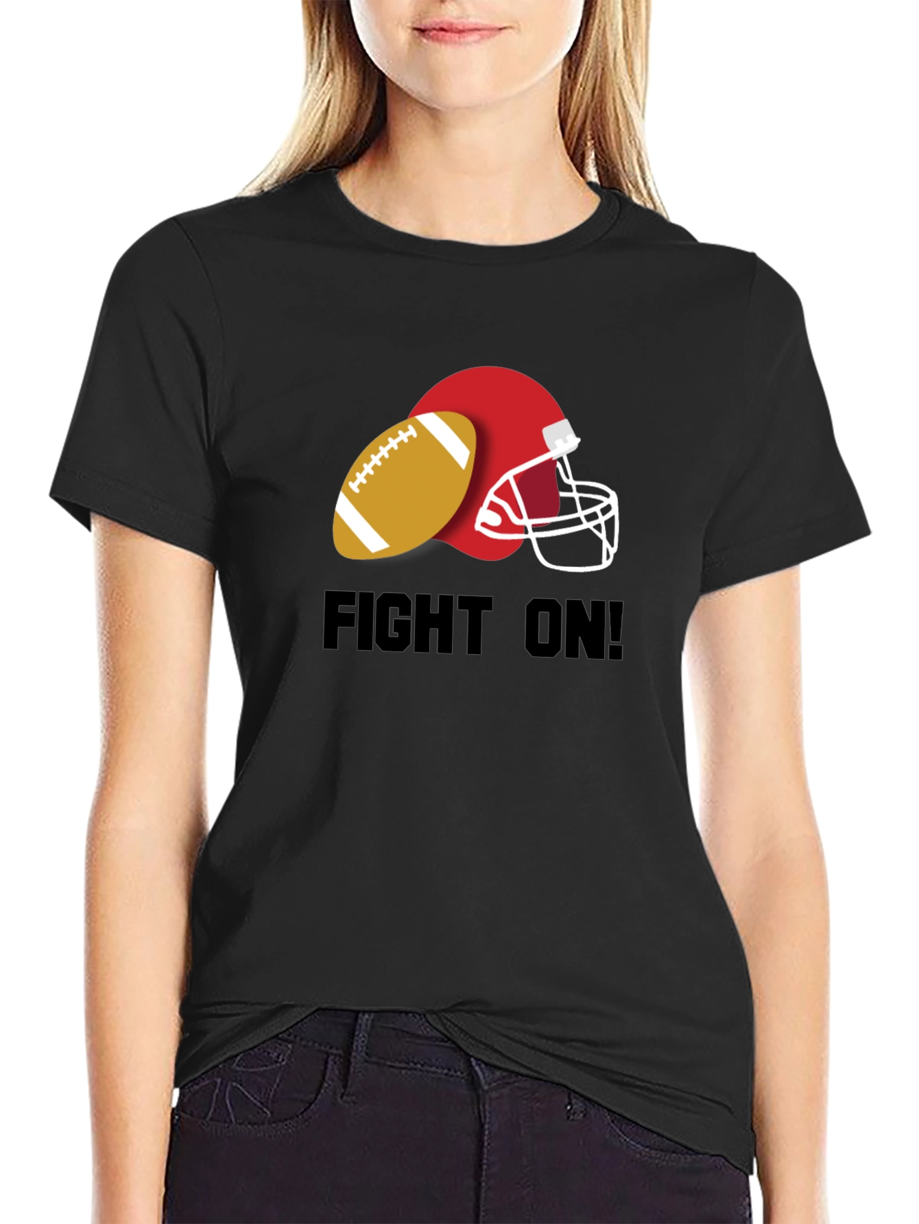 Fight On! Football Graphic Tee - Fan Apparel