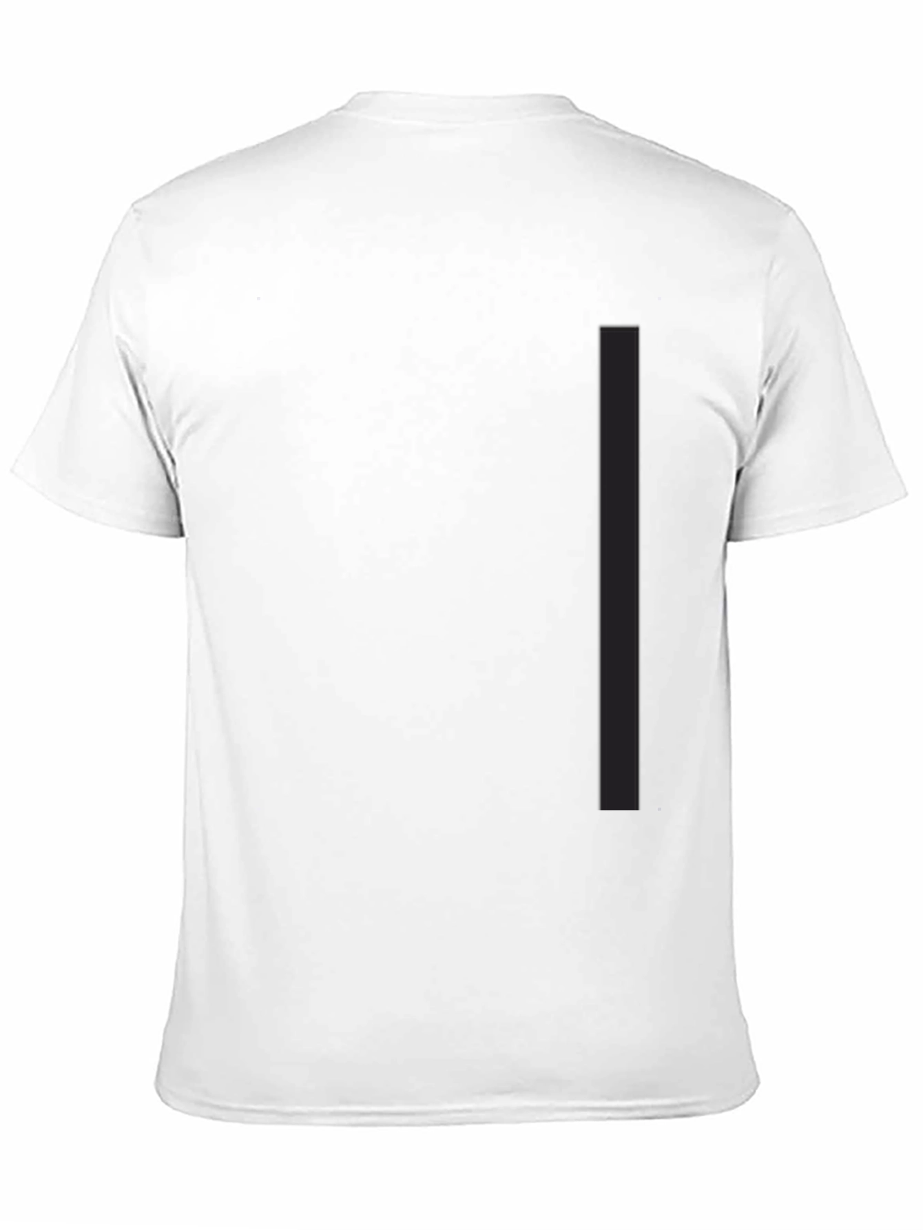 Mens Black Casual Crew Neck T-Shirt