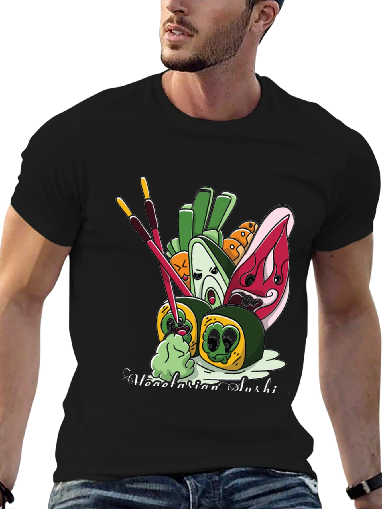 Vegetarian Sushi Graphic Tee