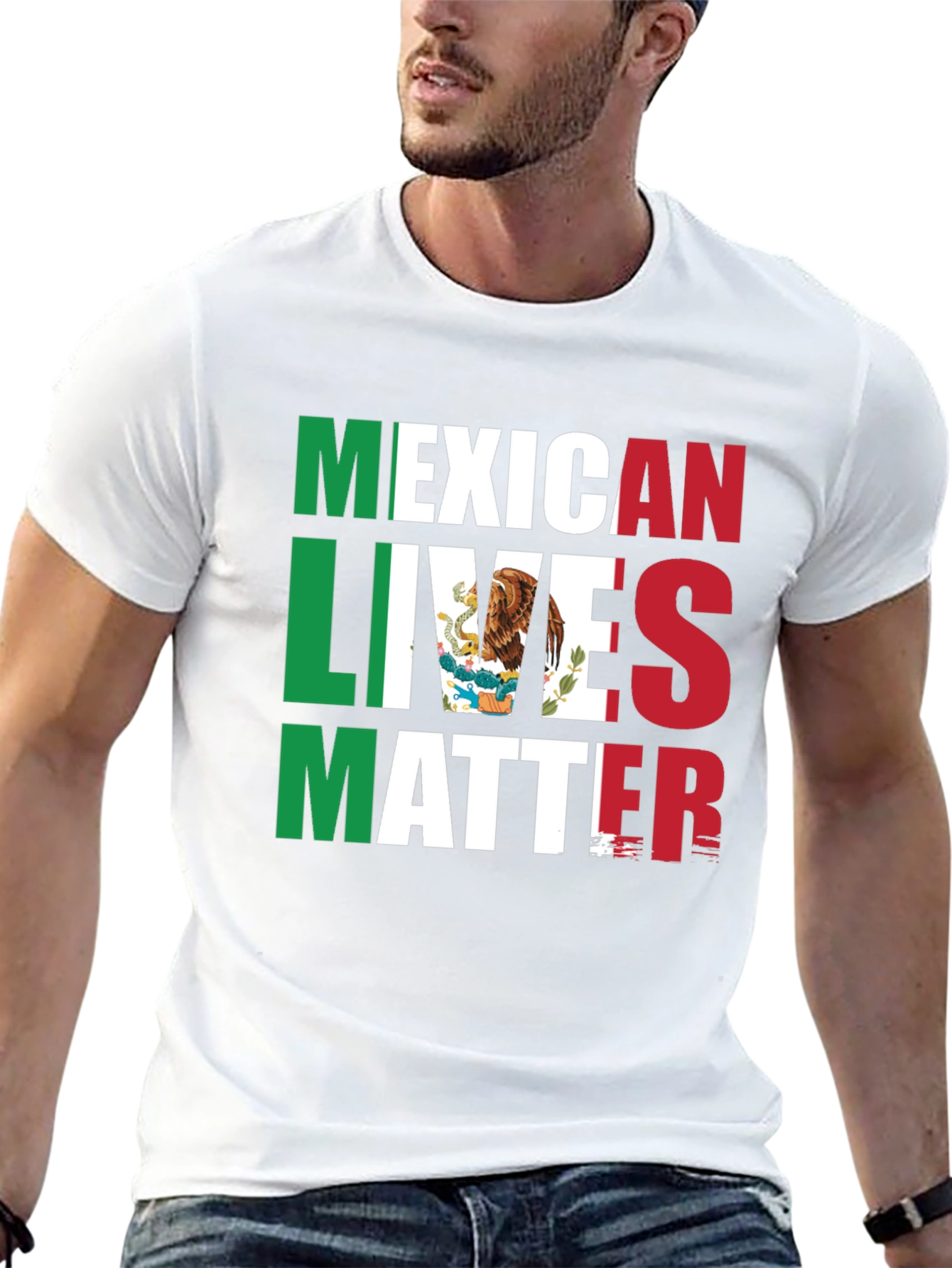 Mexican Lives Matter Graphic T-Shirt