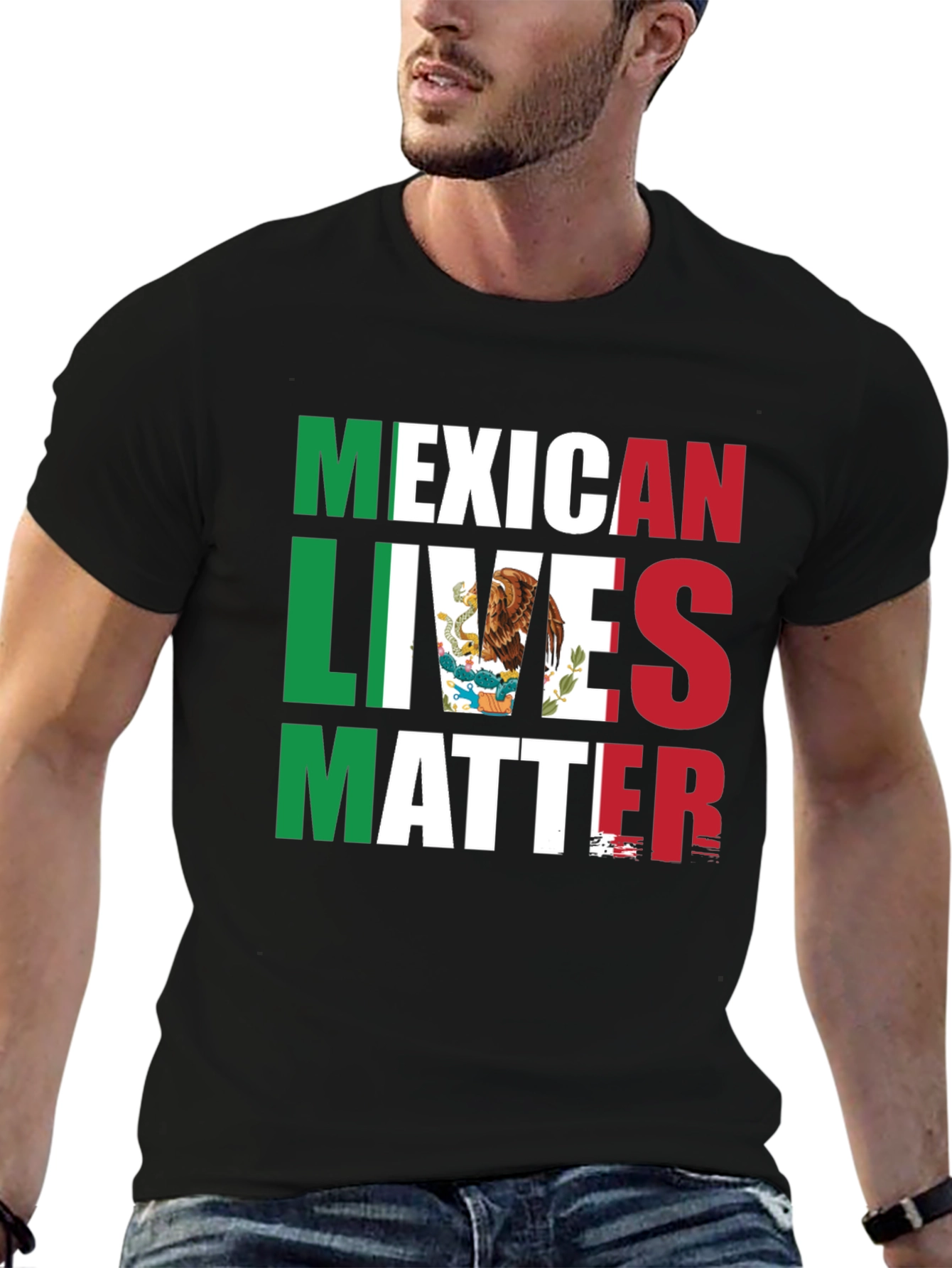 Mexican Lives Matter Graphic T-Shirt