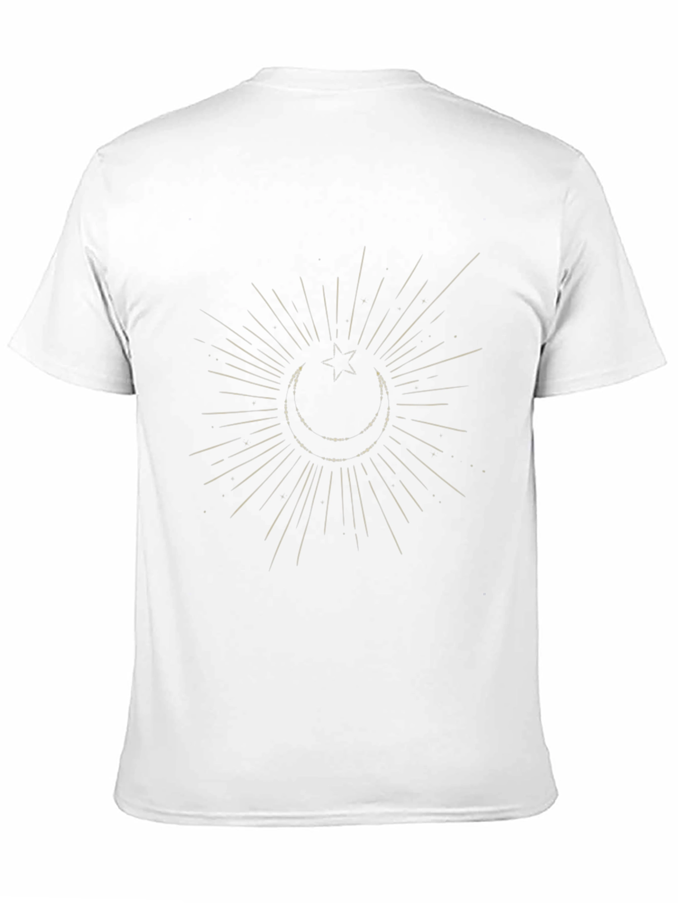 Celestial Moon Starburst Graphic Tee