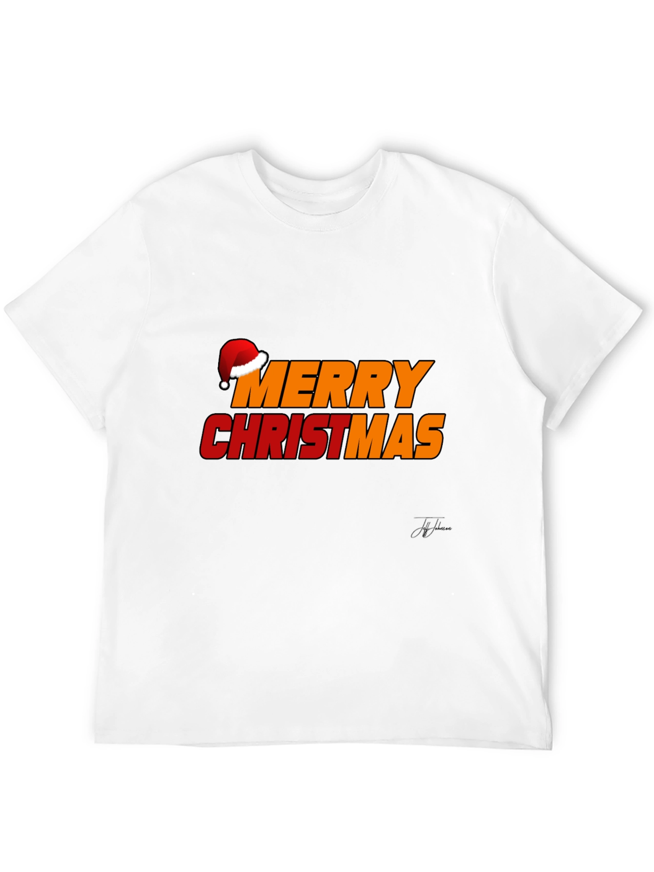 Merry Christmas Graphic Tee - Holiday Cheer