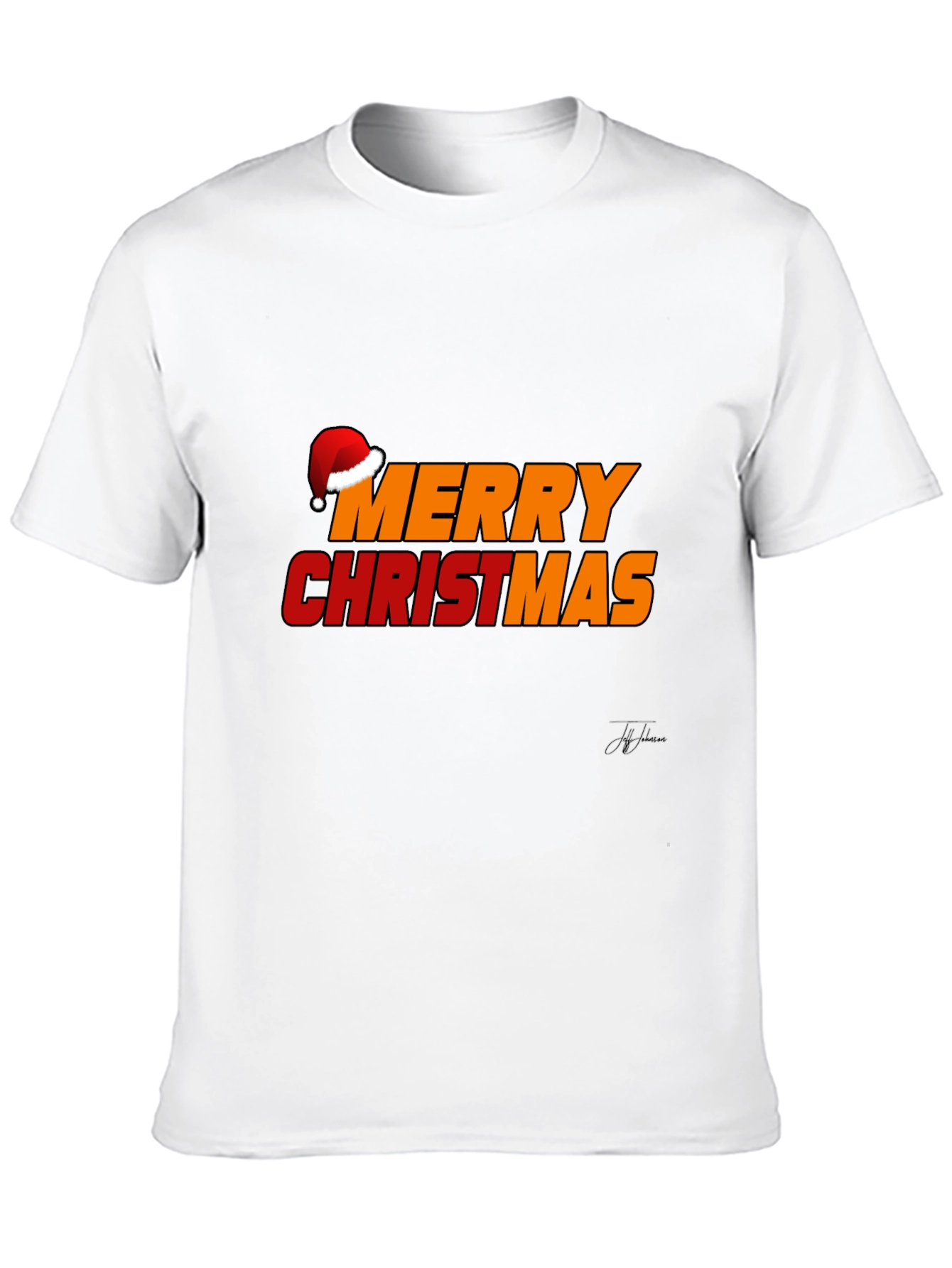 Merry Christmas Graphic Tee - Holiday Cheer