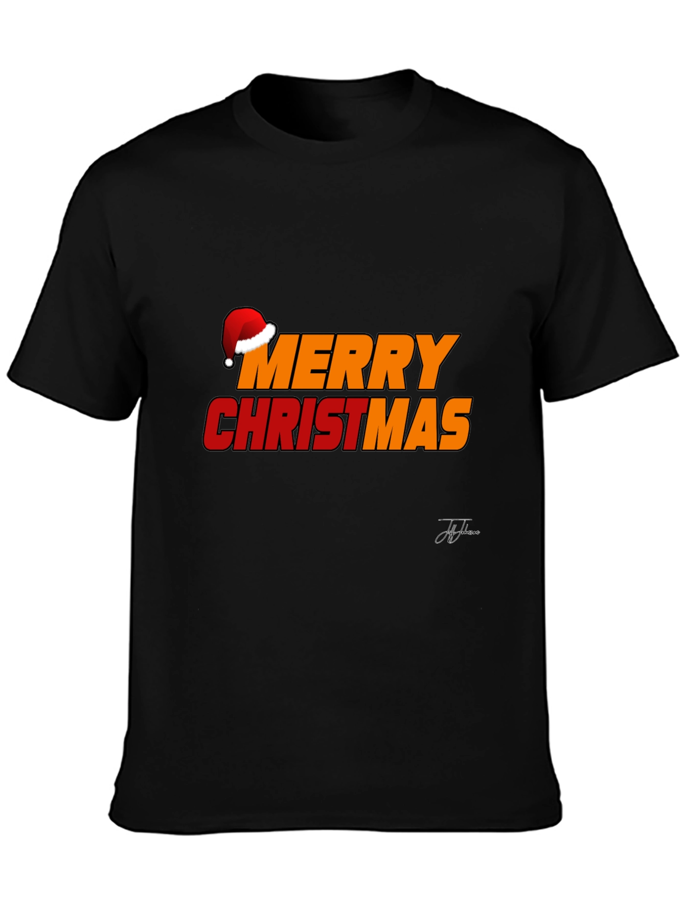 Merry Christmas Graphic Tee - Holiday Cheer