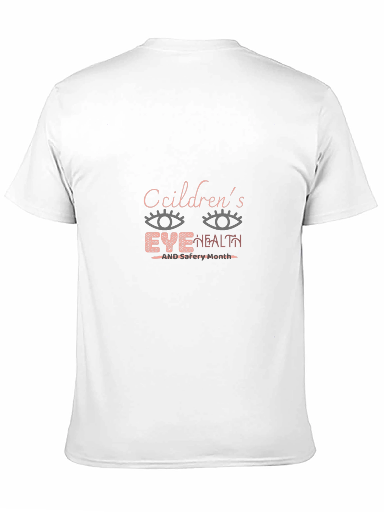 Childrens Eye Health T-Shirt - Black