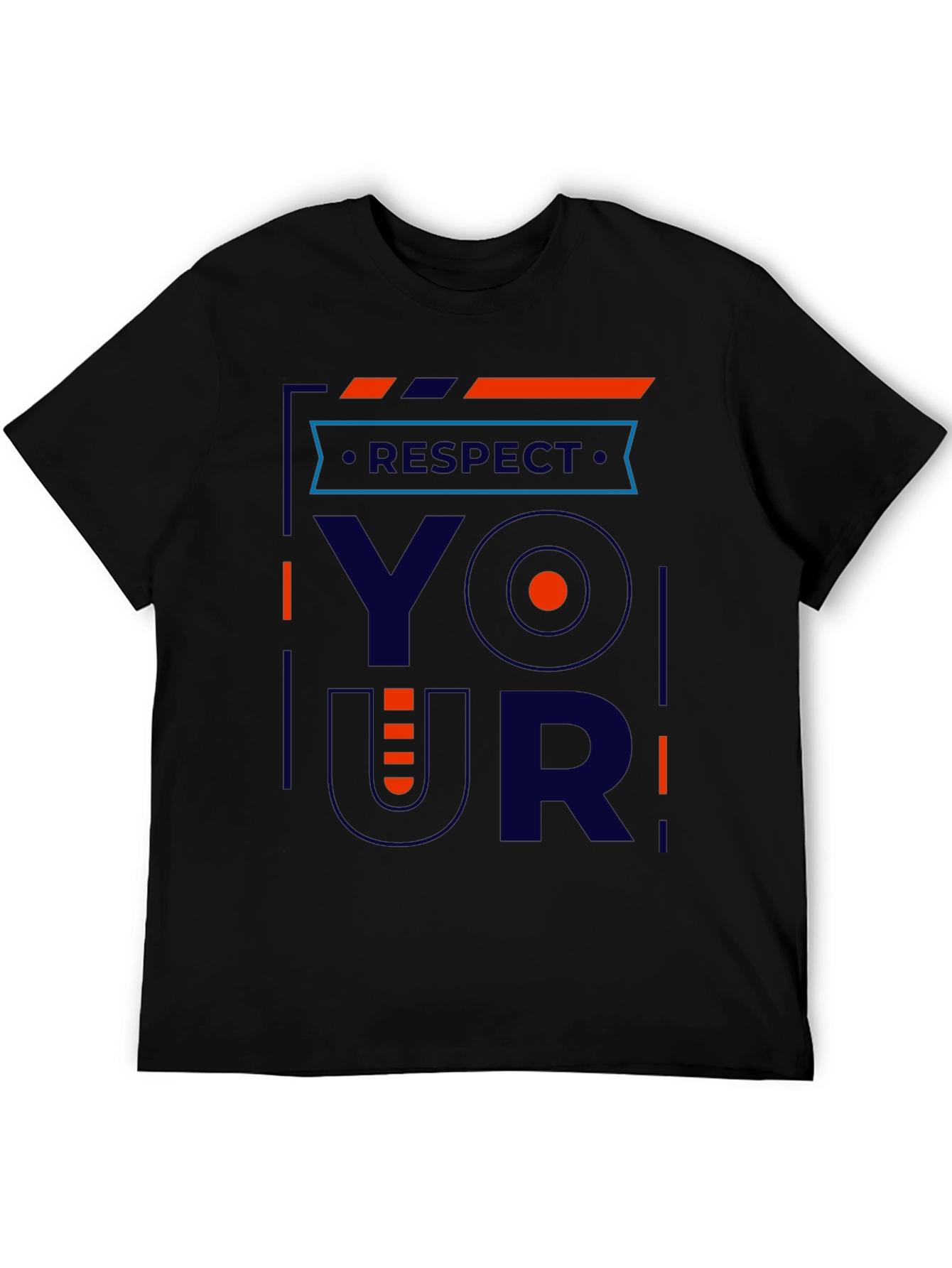 Respect Your Shirt - Modern Graphic Tee