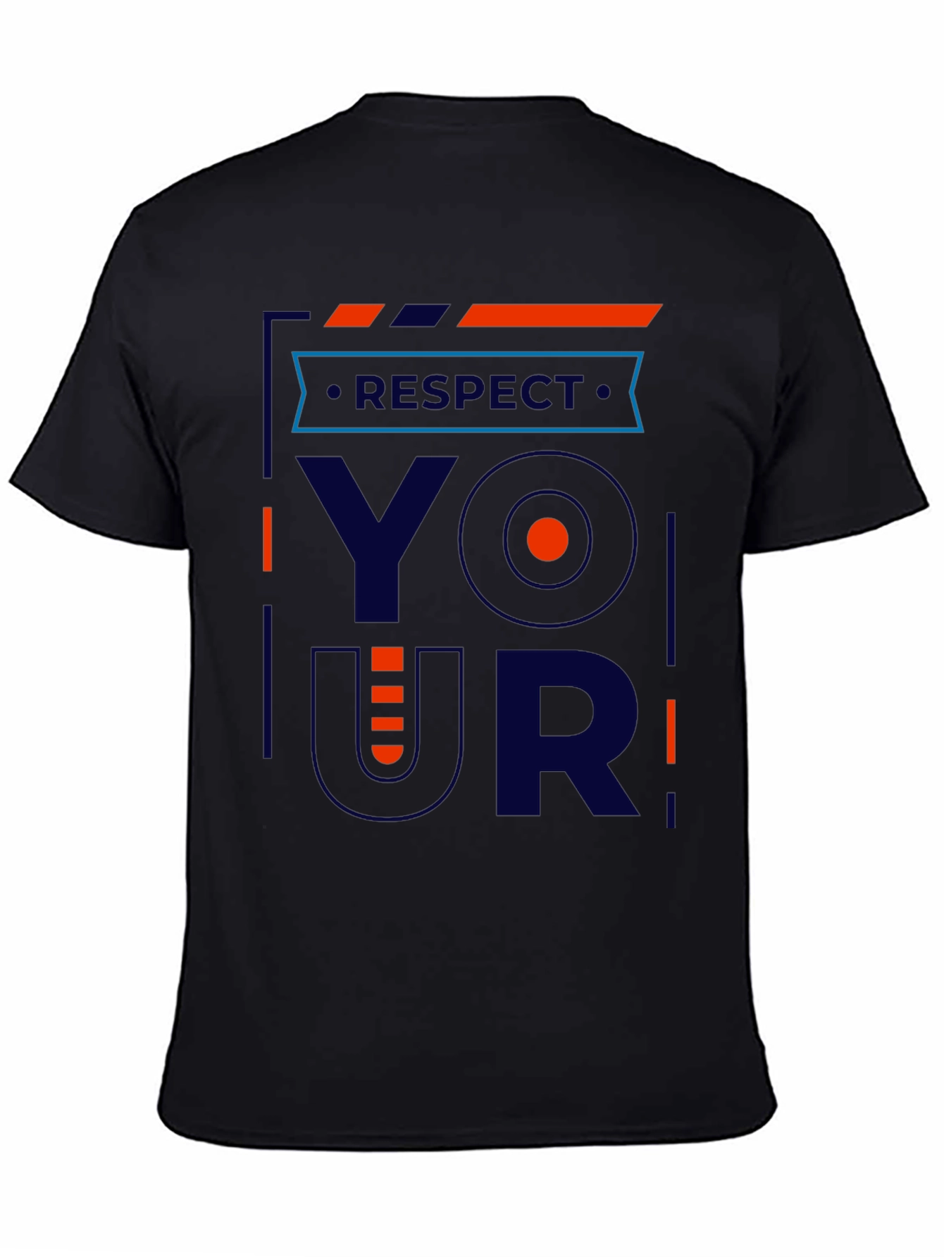 Respect Your Shirt - Modern Graphic Tee