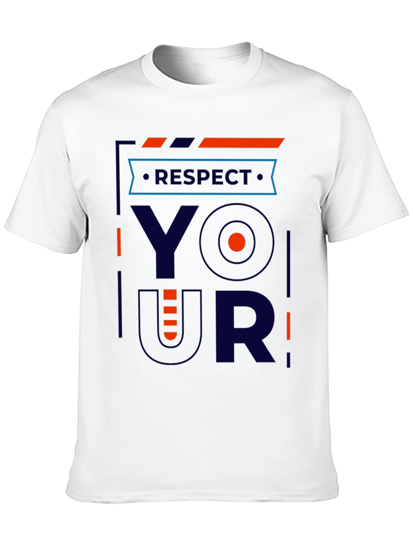 Respect Your Shirt - Modern Graphic Tee