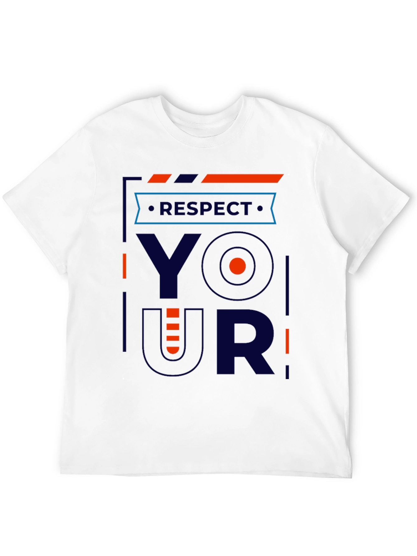 Respect Your Shirt - Modern Graphic Tee