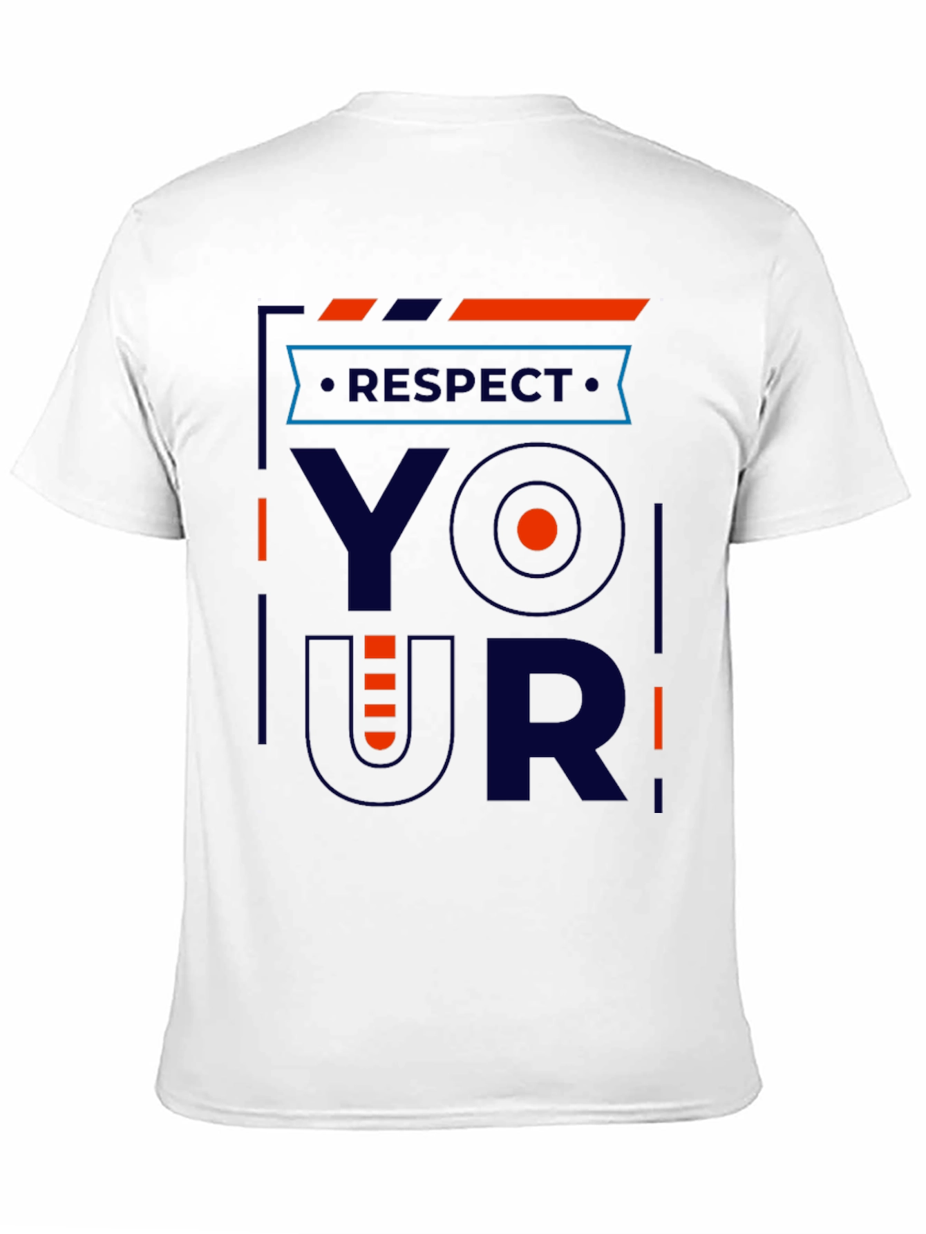 Respect Your Shirt - Modern Graphic Tee