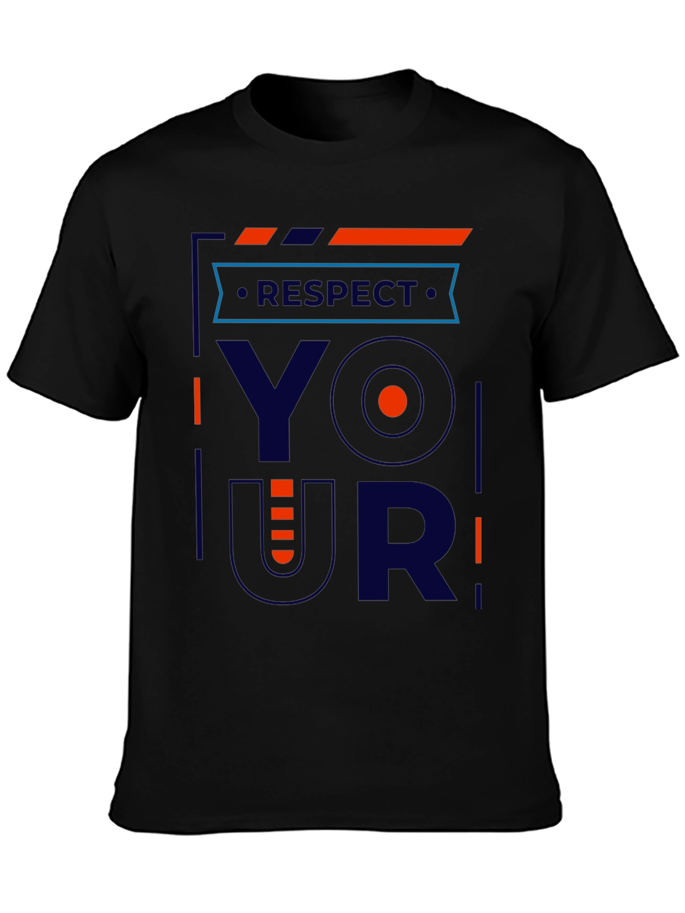 Respect Your Shirt - Modern Graphic Tee