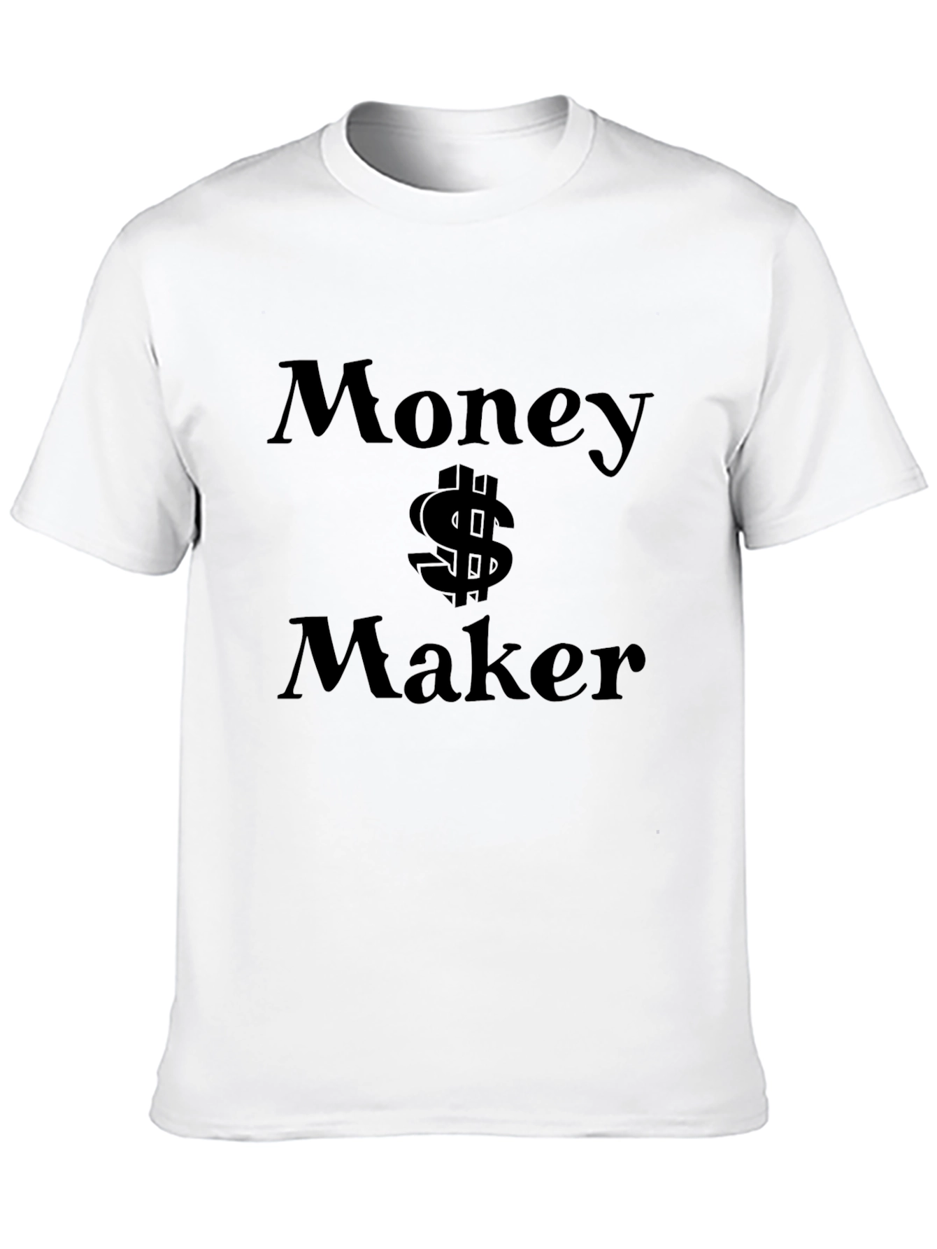 Money Maker Graphic T-Shirt - Black Cotton Tee