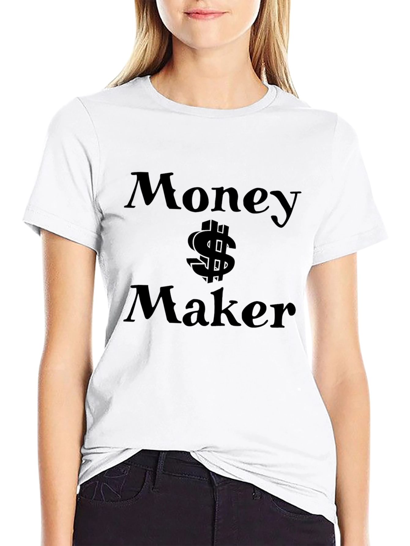 Money Maker Graphic T-Shirt - Black Cotton Tee