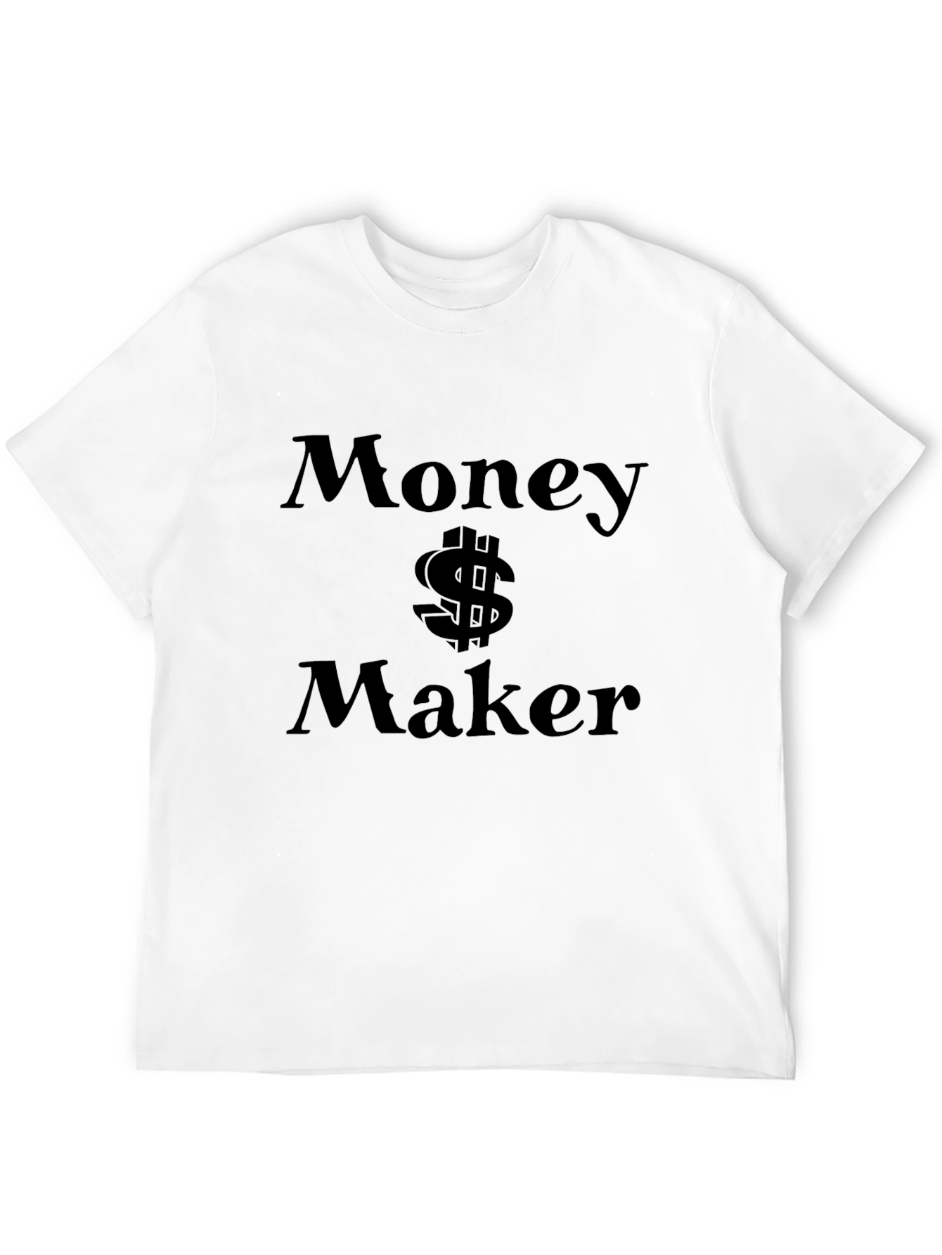 Money Maker Graphic T-Shirt - Black Cotton Tee