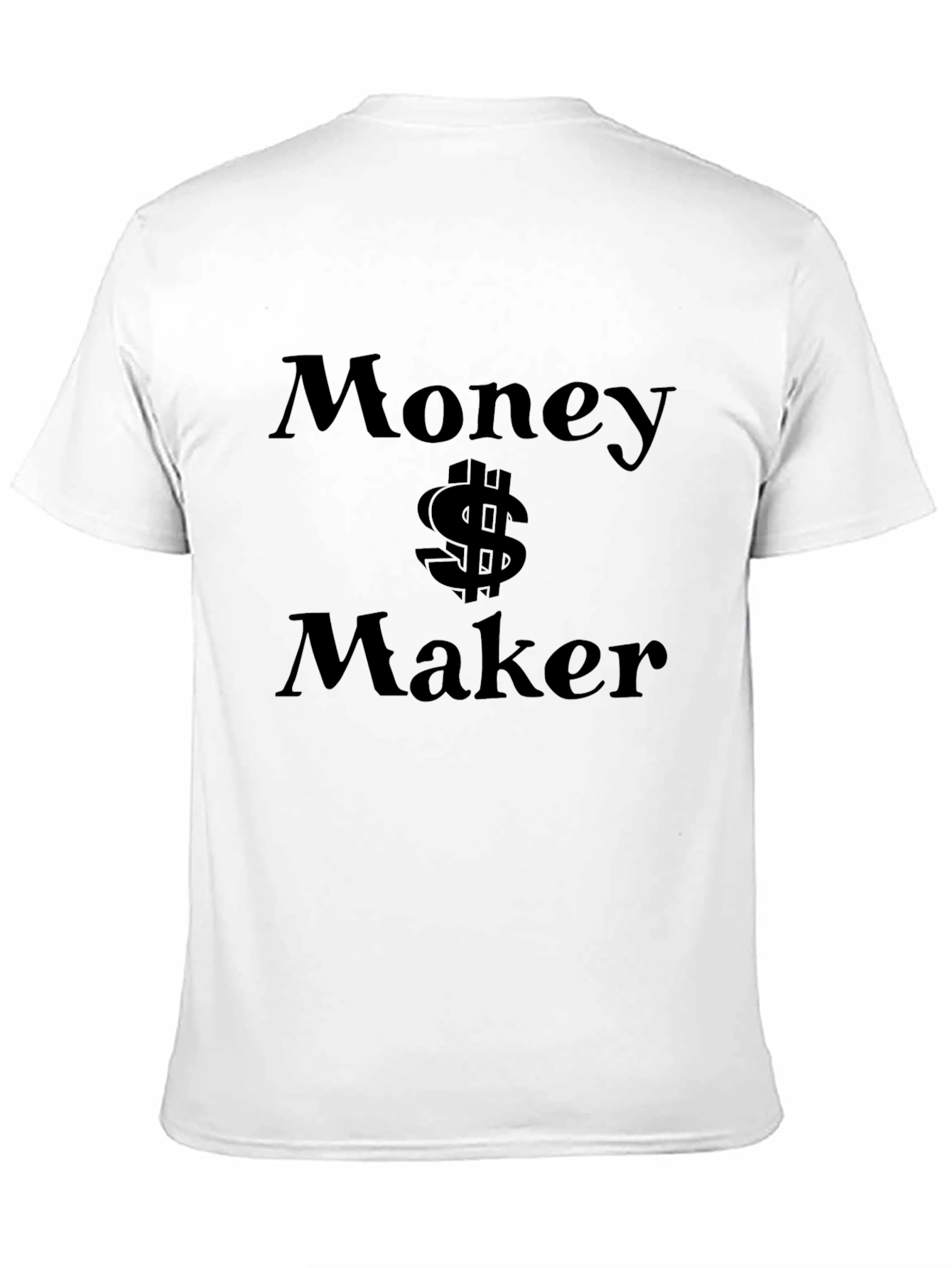 Money Maker Graphic T-Shirt - Black Cotton Tee
