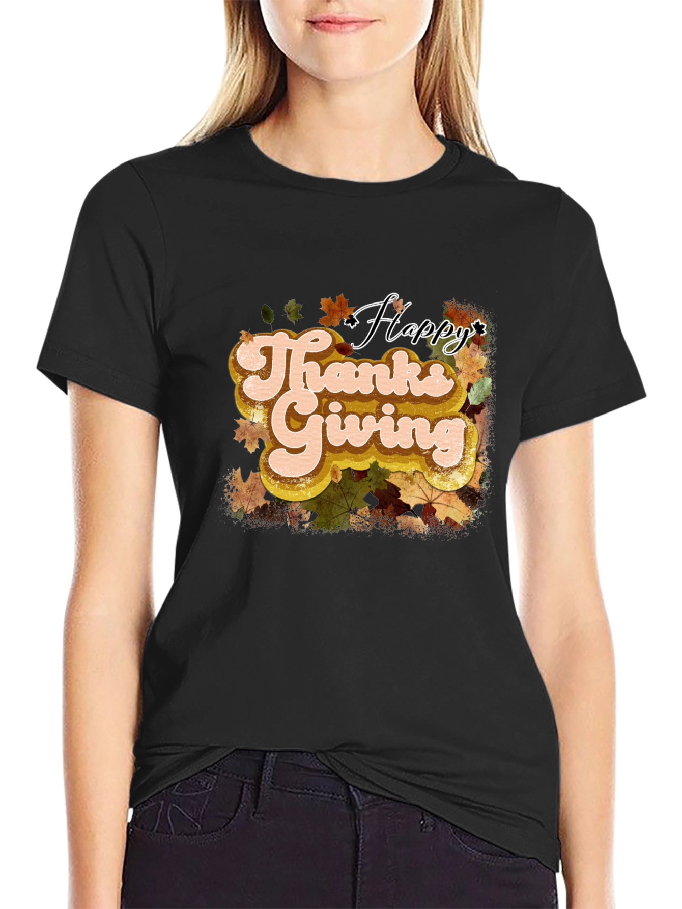 Happy Thanksgiving Retro T-Shirt
