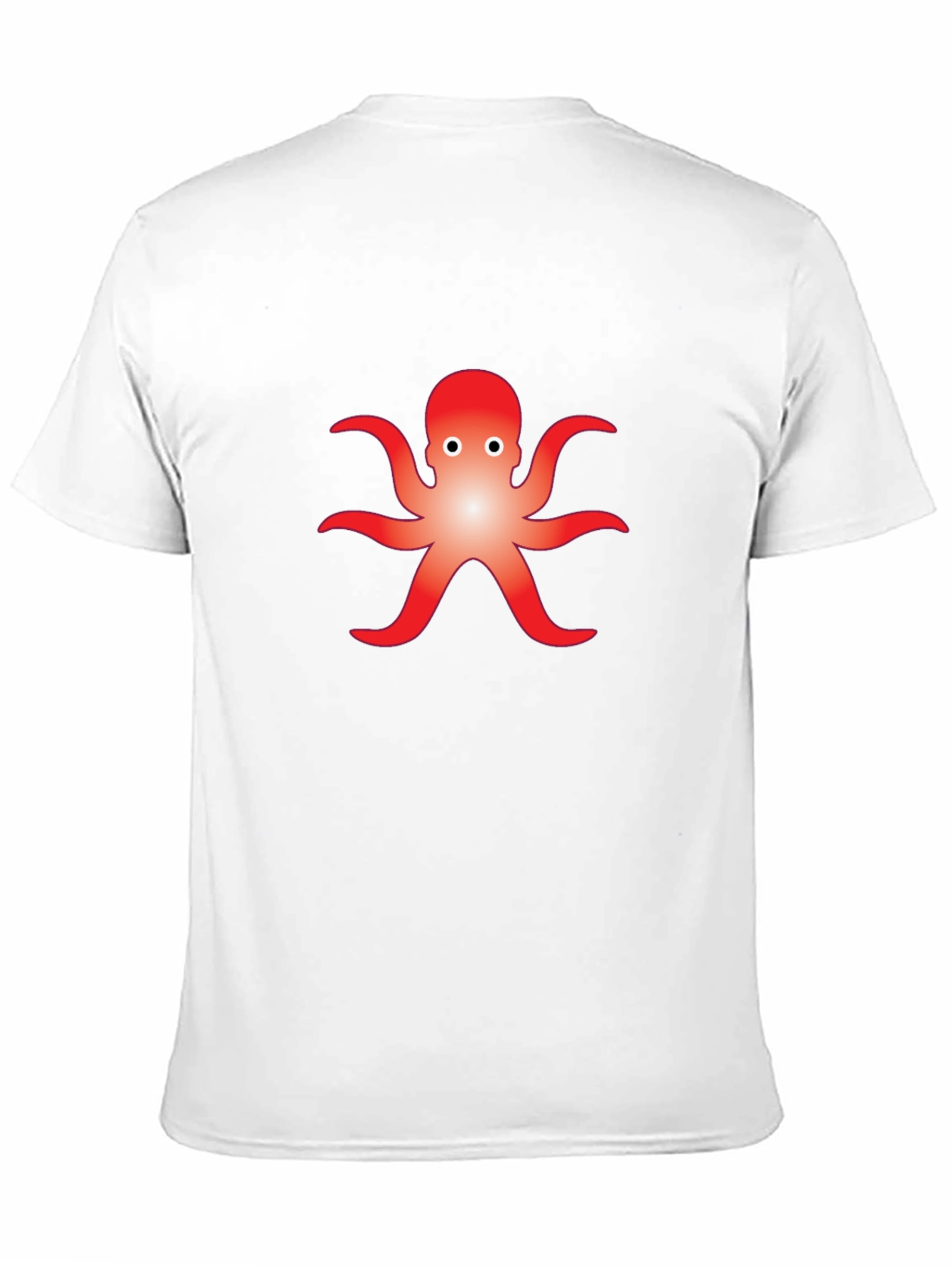 Cool Octopus Graphic Black T-Shirt