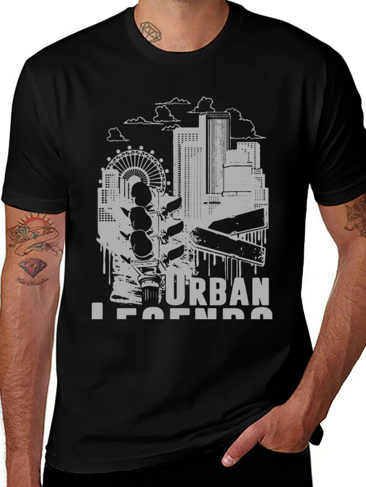 Urban Legends Graphic Tee - Black